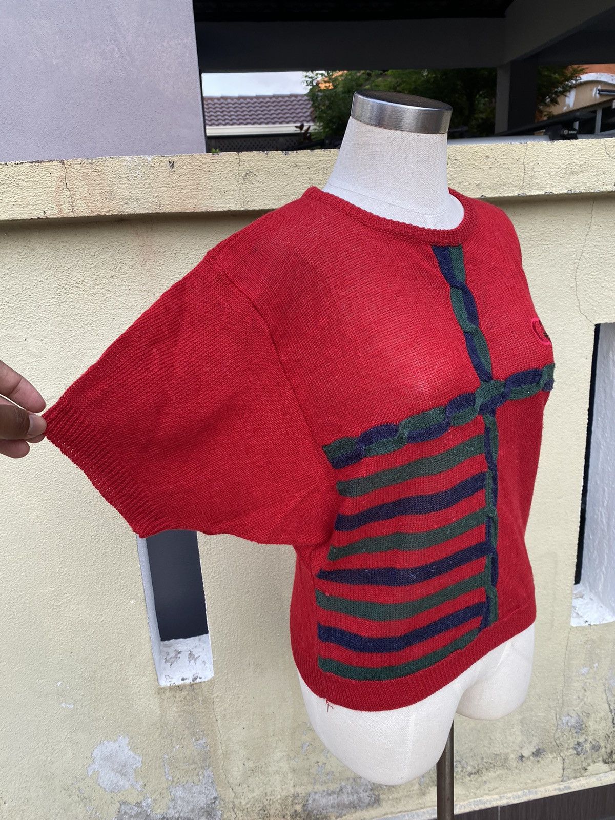 Vintage vintage 70s gucci plus sweater Size M / US 6-8 / IT 42-44 - 3 Thumbnail