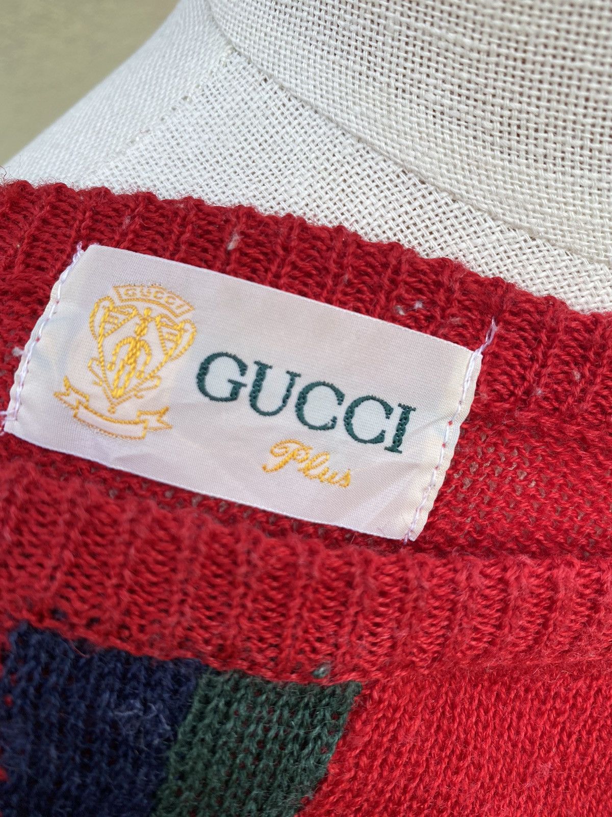 Vintage vintage 70s gucci plus sweater Size M / US 6-8 / IT 42-44 - 6 Thumbnail