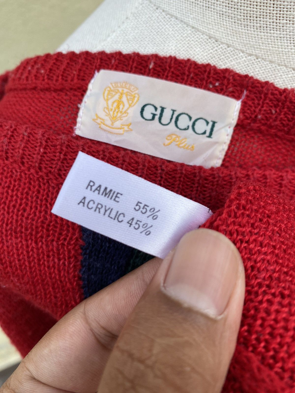 Vintage vintage 70s gucci plus sweater Size M / US 6-8 / IT 42-44 - 7 Thumbnail