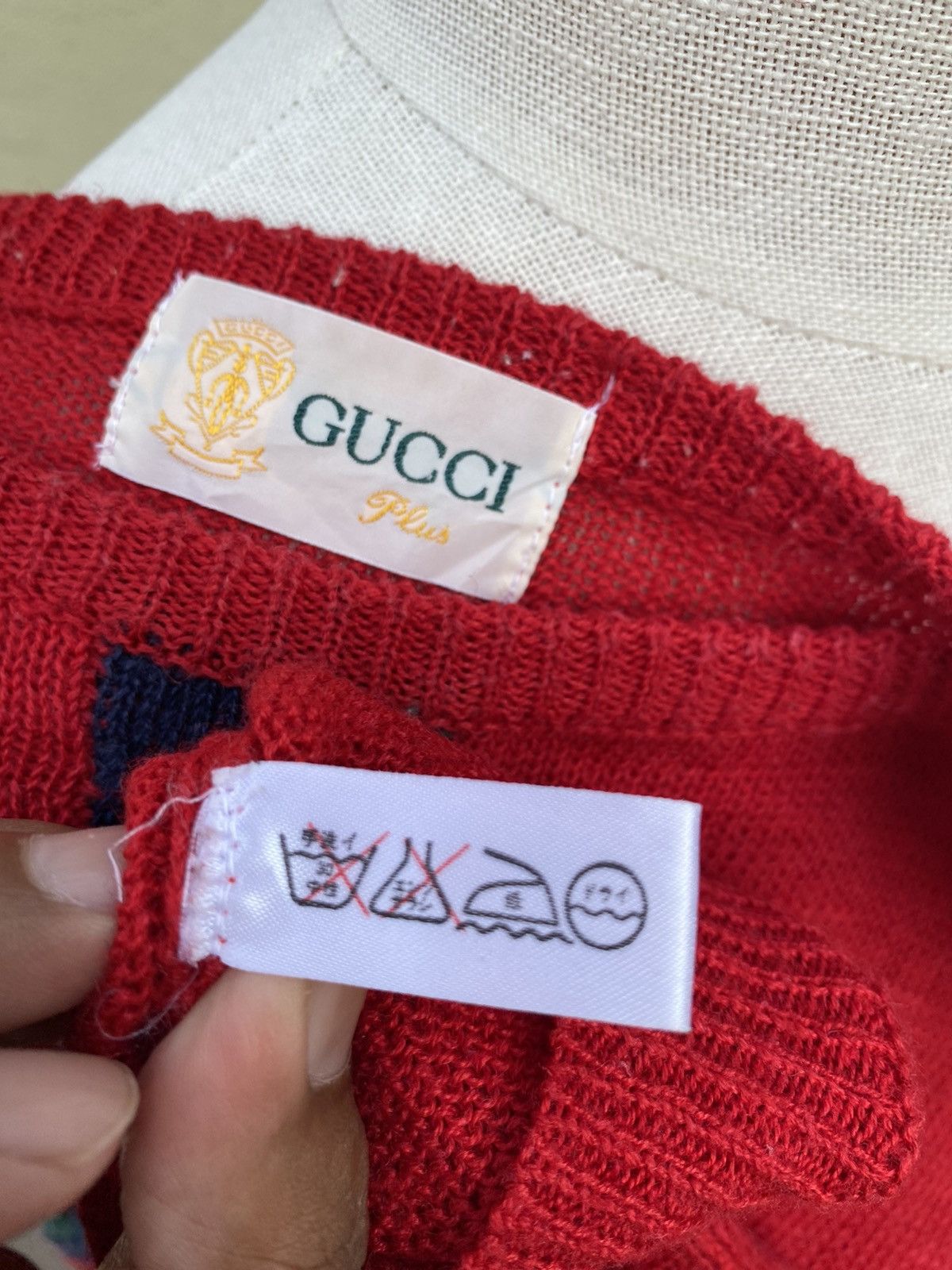 Vintage vintage 70s gucci plus sweater Size M / US 6-8 / IT 42-44 - 8 Thumbnail