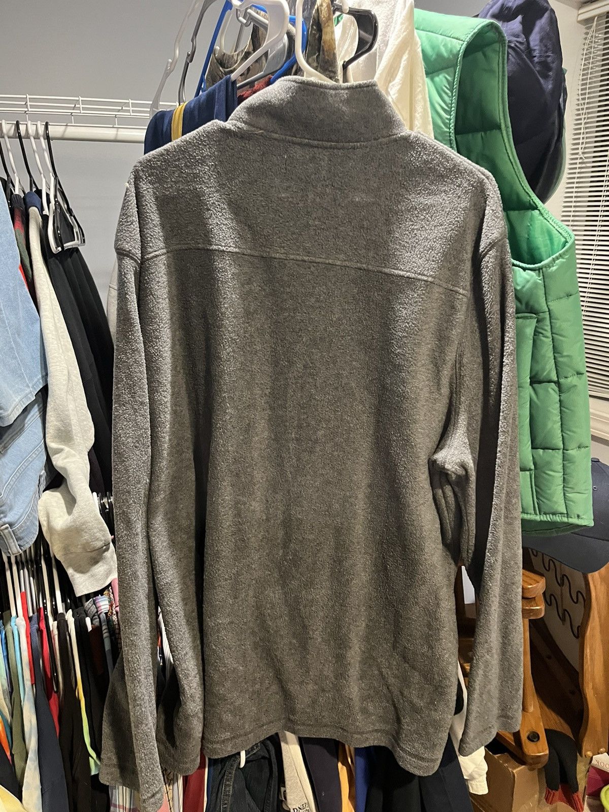 Croft & Barrow Grey 1/4 Zip Sherpa Size US XXL / EU 58 / 5 - 2 Thumbnail