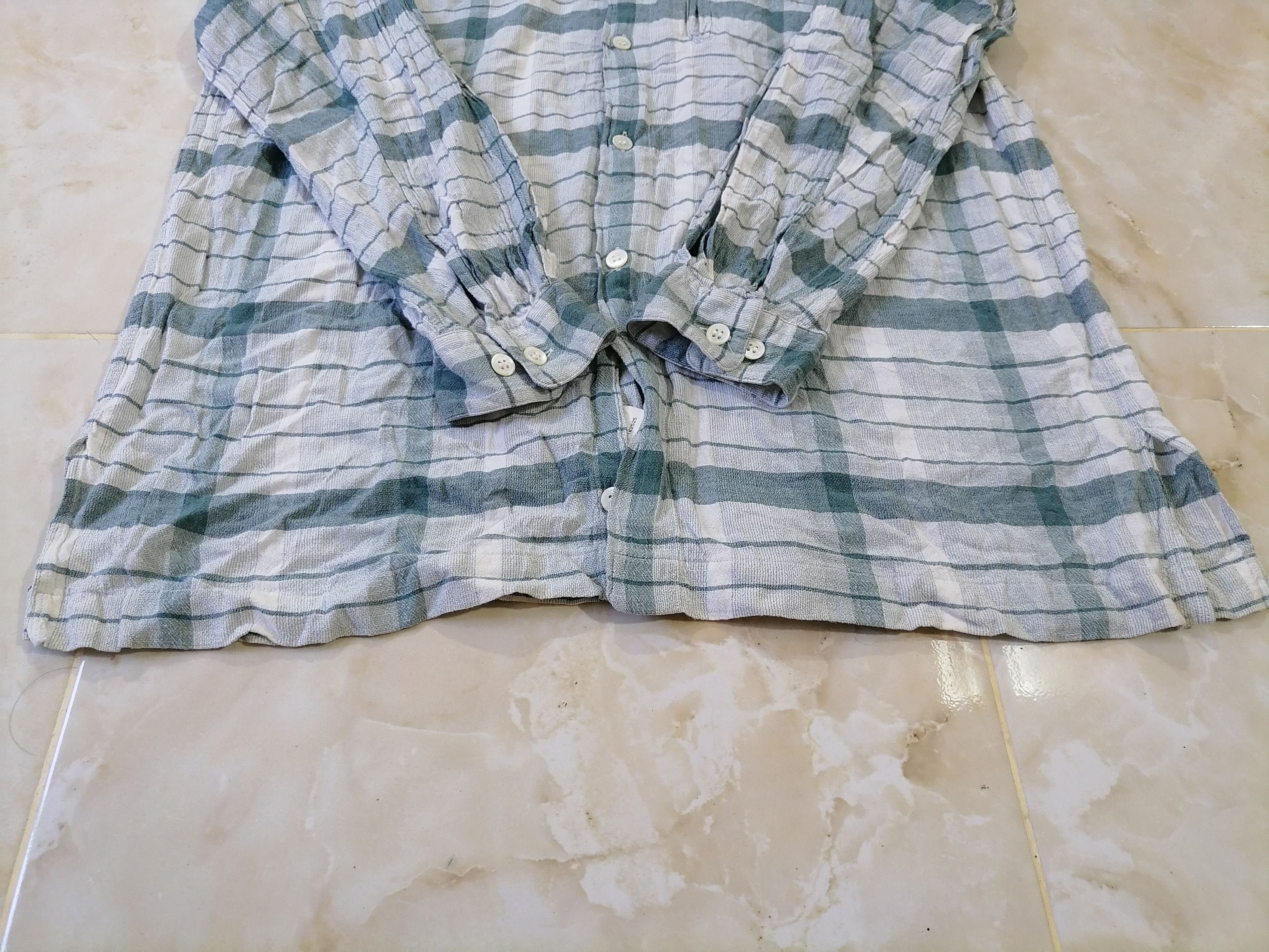 Hamilton × Issey Miyake Vintage Issey Miyake X Hamilton Mandarin Collar Shirt Size US L / EU 52-54 / 3 - 4 Thumbnail