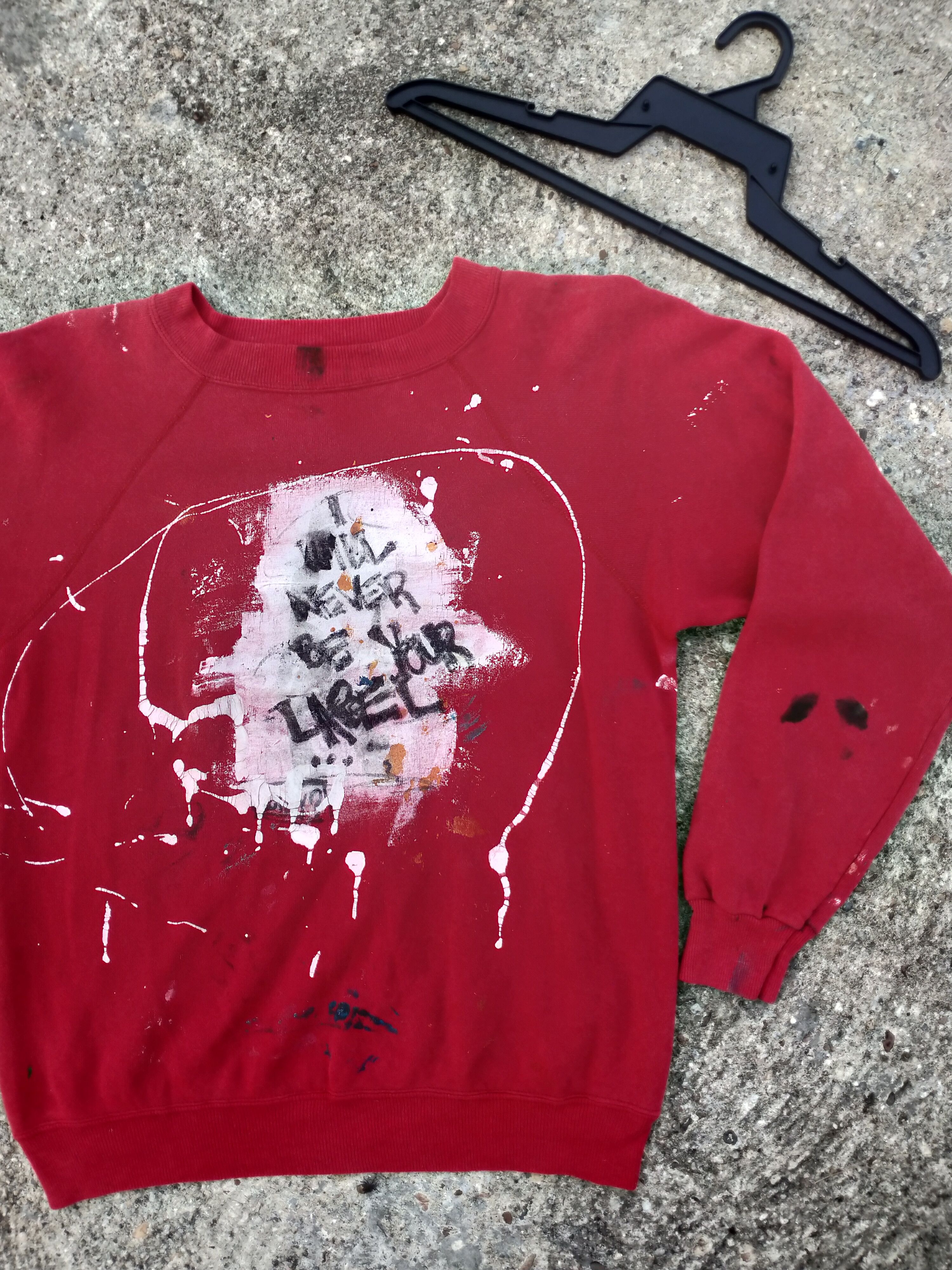 Hanes HANES PAINTED SWEATSHIRT Size US M / EU 48-50 / 2 - 3 Thumbnail