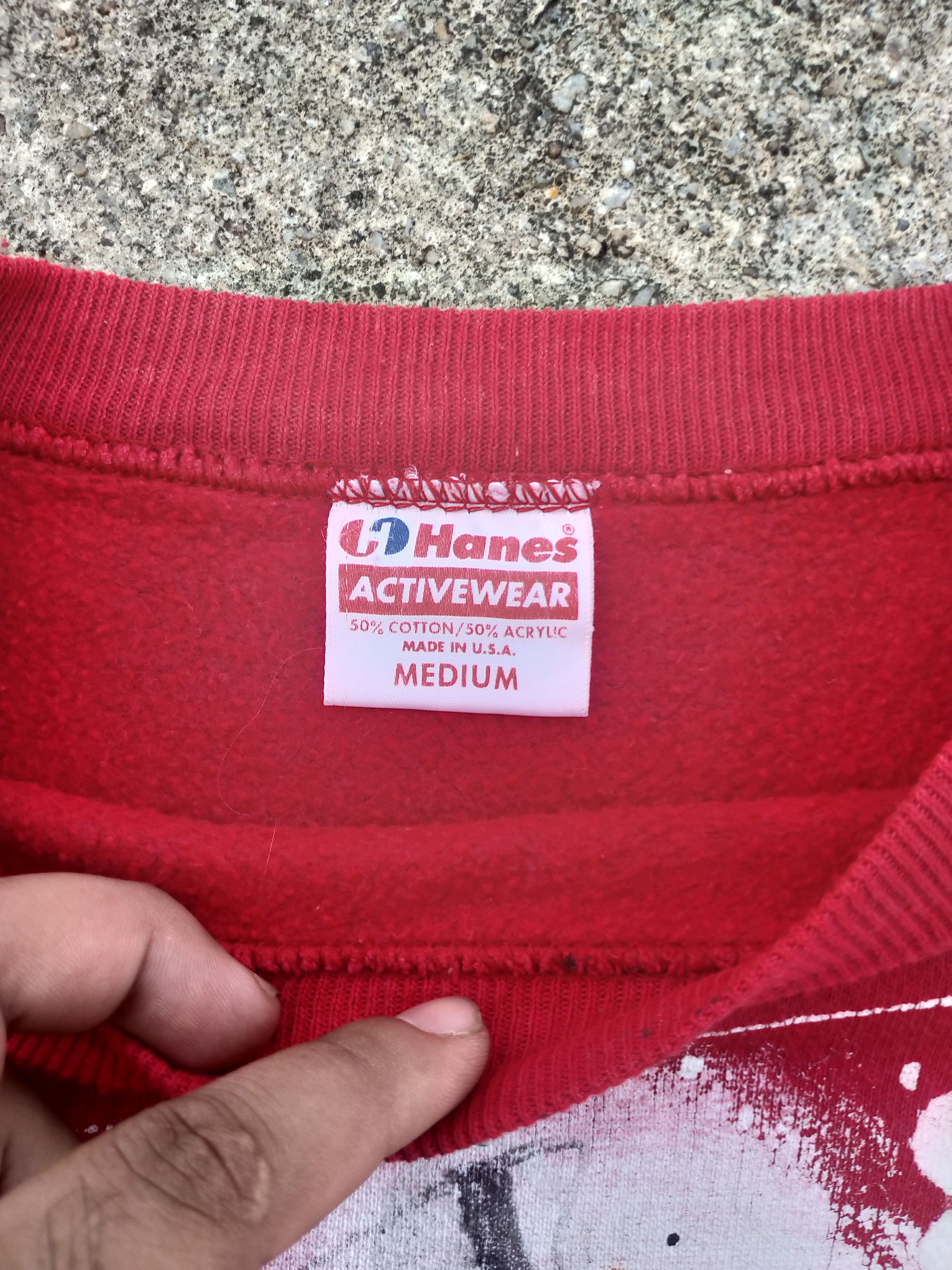 Hanes HANES PAINTED SWEATSHIRT Size US M / EU 48-50 / 2 - 2 Thumbnail