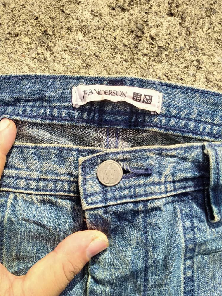 JW Anderson × Uniqlo UNIQLO X J.W.ANDERSON BLUE DENIM PANTS SIZE 32 Size US 32 / EU 48 - 3 Thumbnail