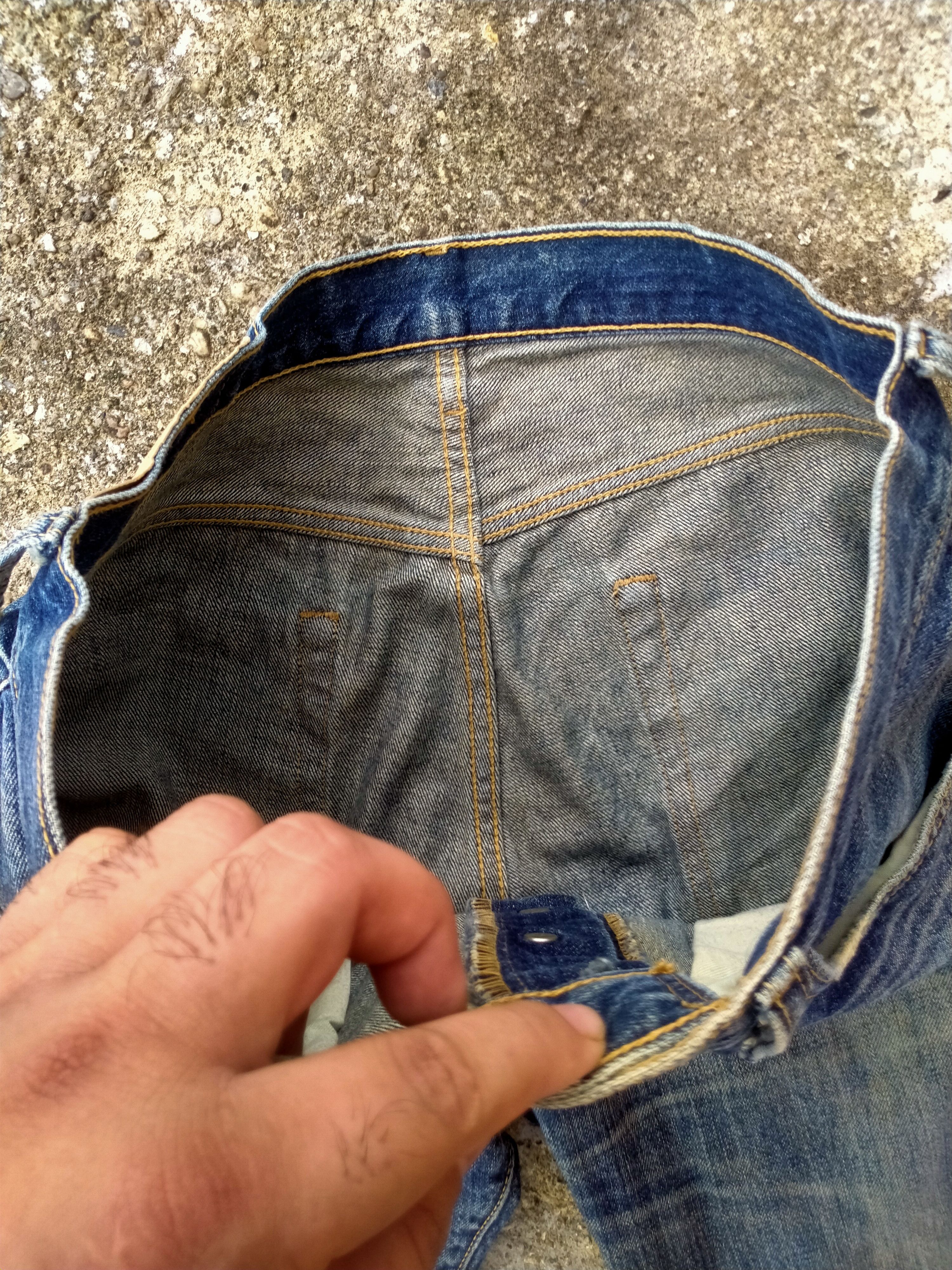 Levi's DISTRESSED LEVIS 501 BUTTON 359 DENIM Size US 33 - 5 Thumbnail