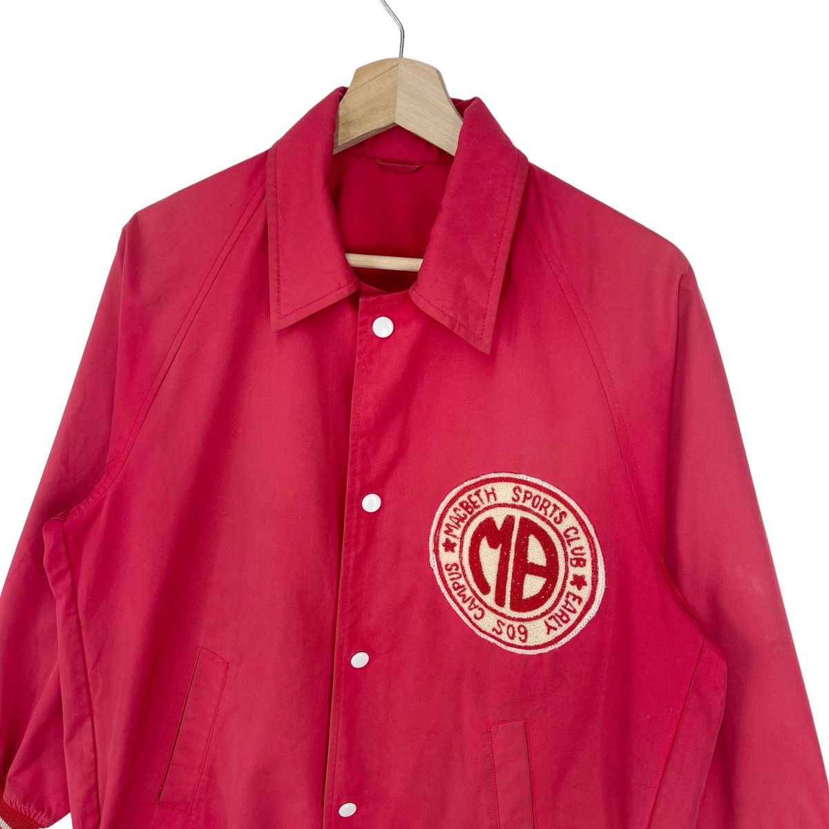Macbeth × Vintage 90’s Macbeth Snap Button Cotton Coach Jacket Size US M / EU 48-50 / 2 - 4 Thumbnail