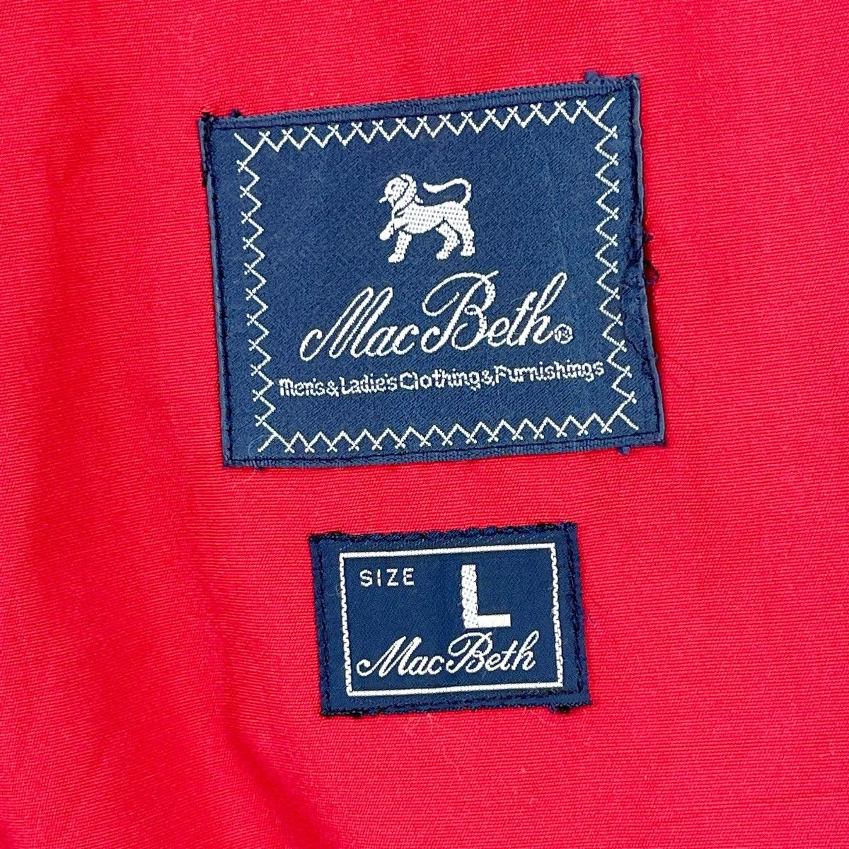 Macbeth × Vintage 90’s Macbeth Snap Button Cotton Coach Jacket Size US M / EU 48-50 / 2 - 8 Thumbnail
