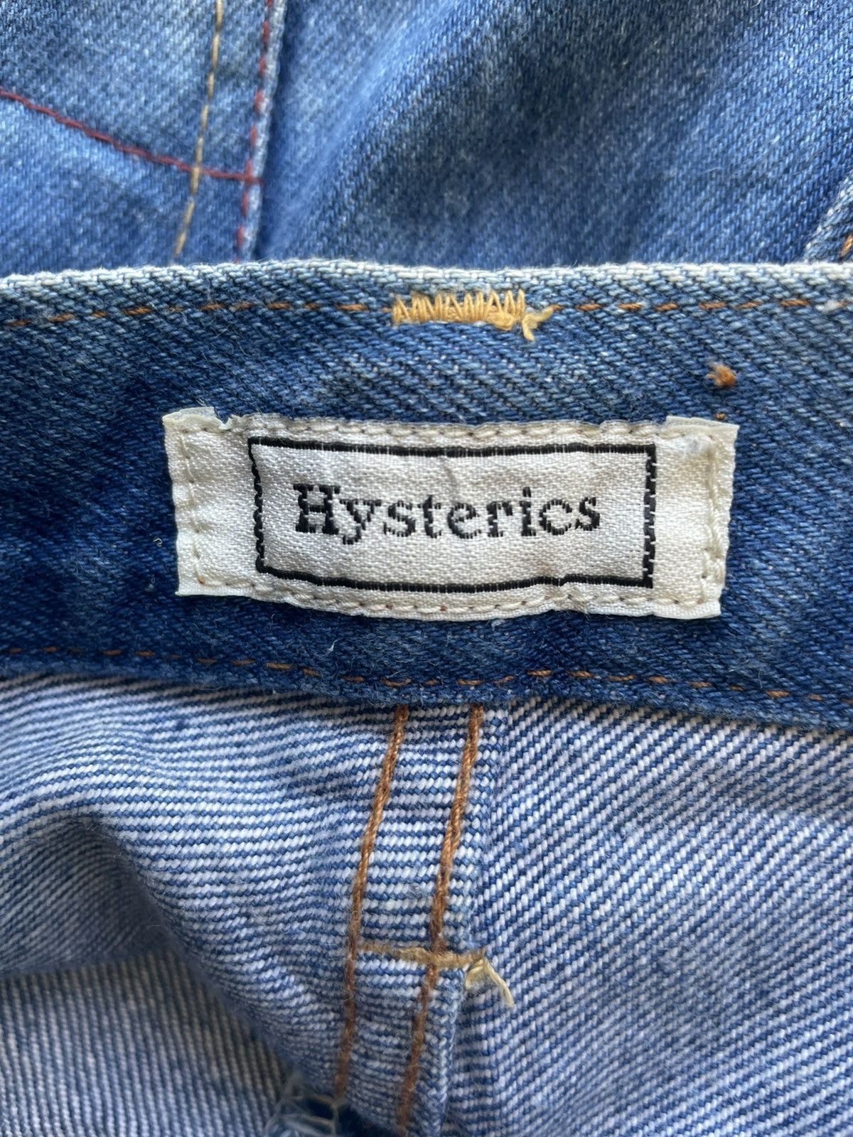 Hysteric Glamour Vintage Hysteric GLAMOUR Bleached Denim Size US 29 - 12 Thumbnail