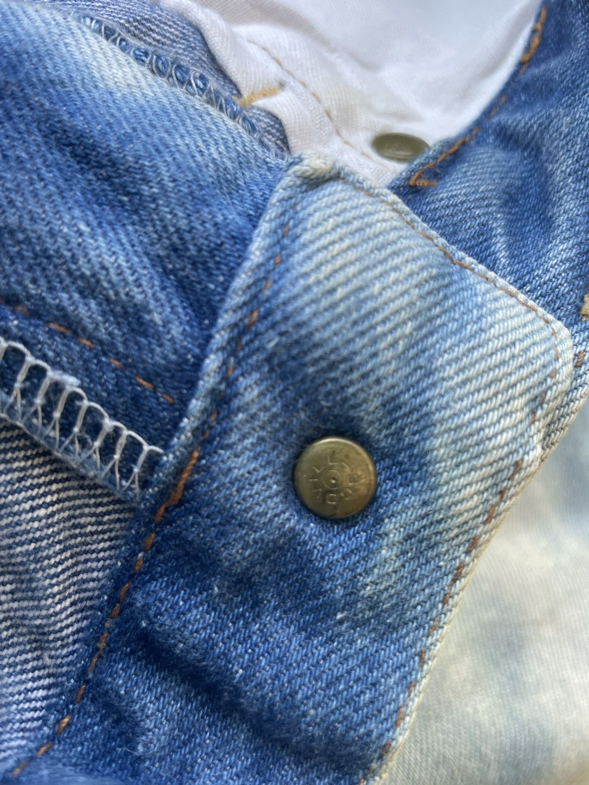 Hysteric Glamour Vintage Hysteric GLAMOUR Bleached Denim Size US 29 - 14 Thumbnail