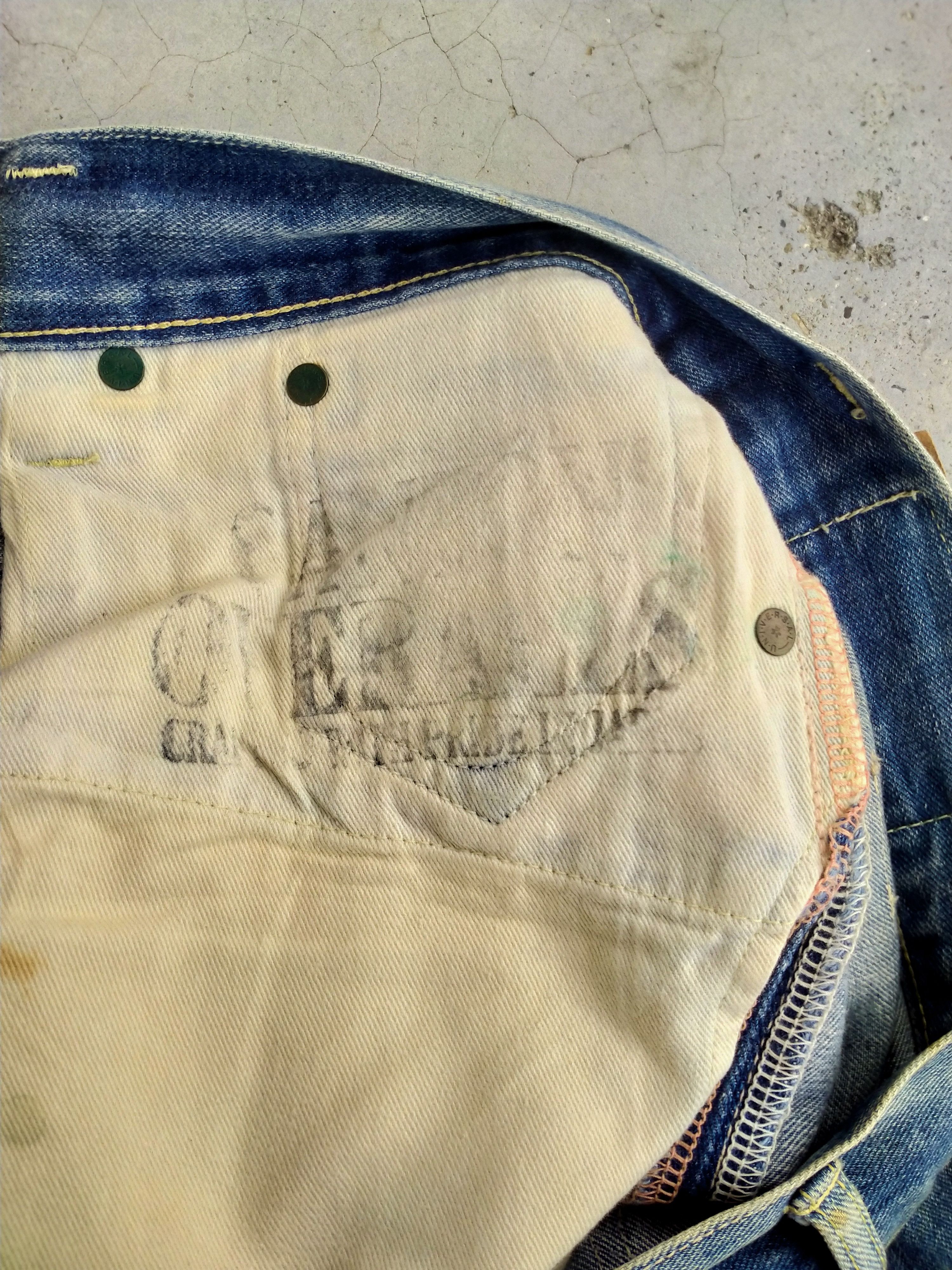 Japanese Brand CANTON OVERALL & CO DENIM Size US 34 / EU 50 - 9 Thumbnail