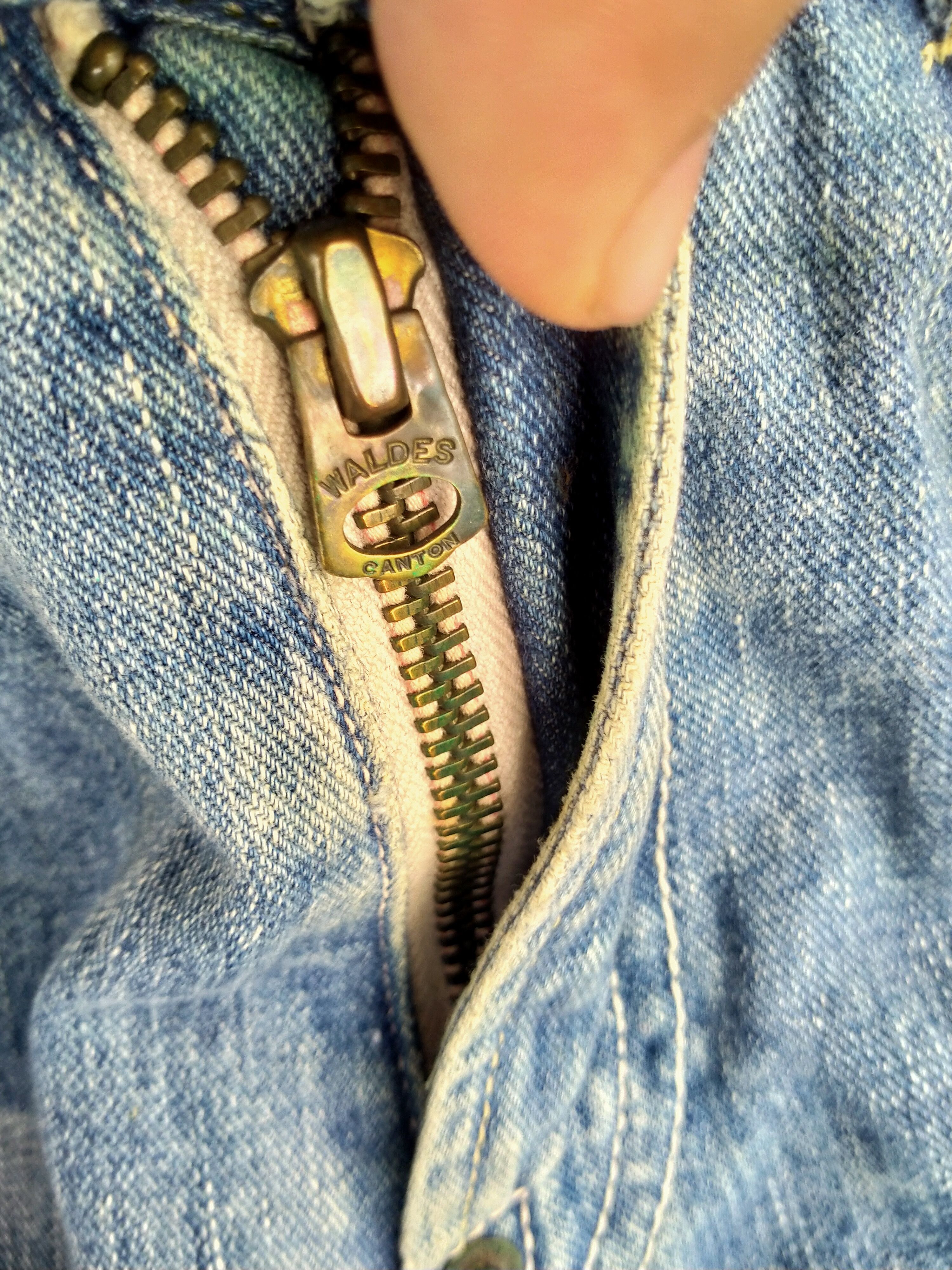 Japanese Brand CANTON OVERALL & CO DENIM Size US 34 / EU 50 - 4 Thumbnail