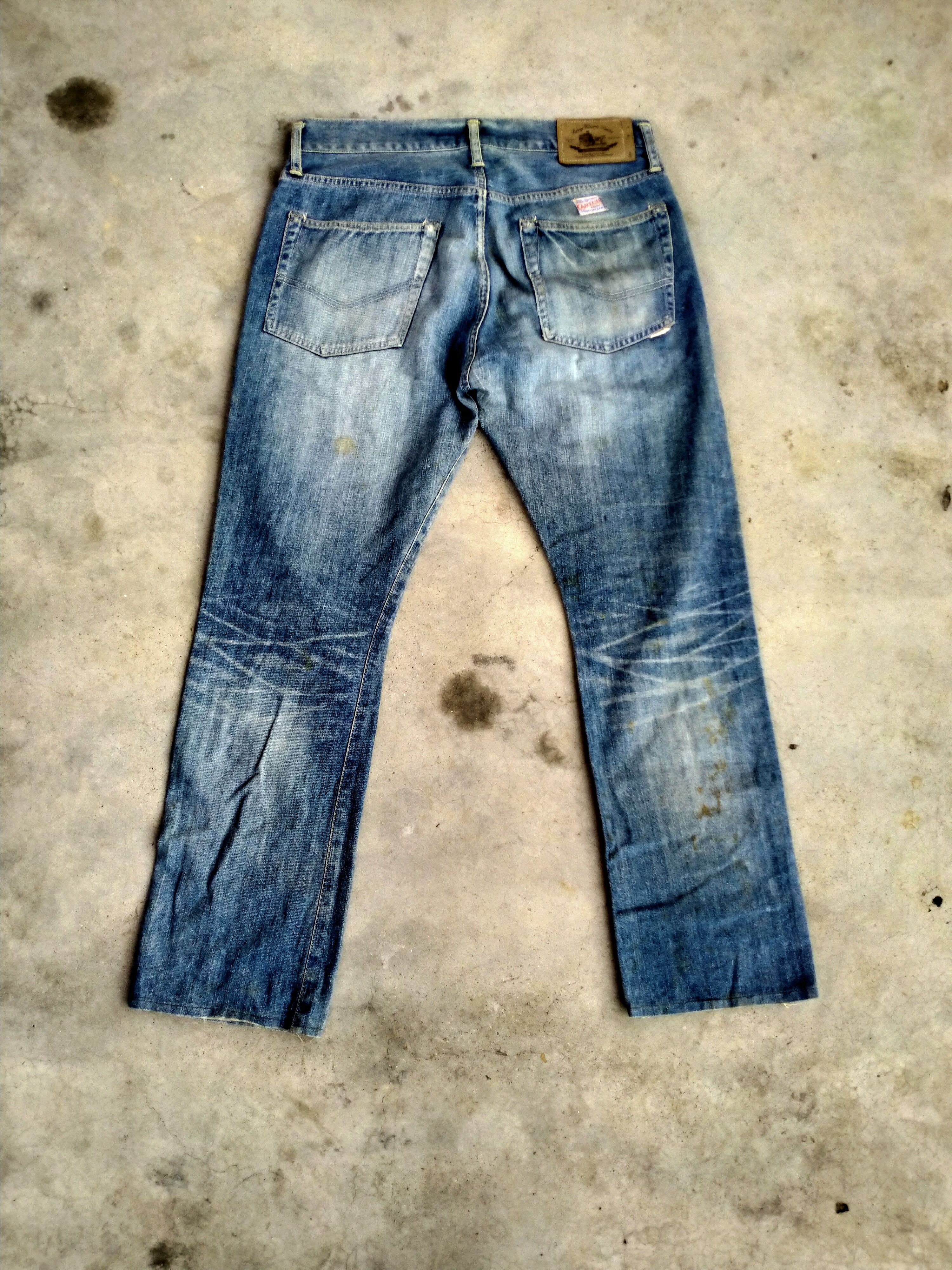 Japanese Brand CANTON OVERALL & CO DENIM Size US 34 / EU 50 - 15 Thumbnail