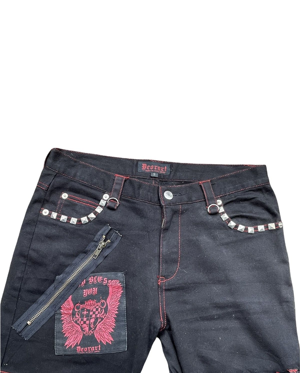 Japanese Brand × Le Grande Bleu (L.G.B.) Deorart Japan Punk Bondage Pant Size US 30 / EU 46 - 7 Thumbnail