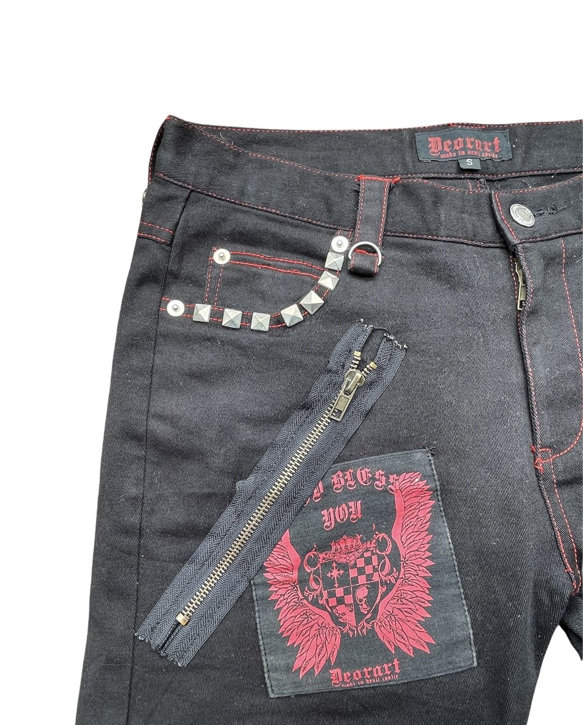 Japanese Brand × Le Grande Bleu (L.G.B.) Deorart Japan Punk Bondage Pant Size US 30 / EU 46 - 8 Thumbnail