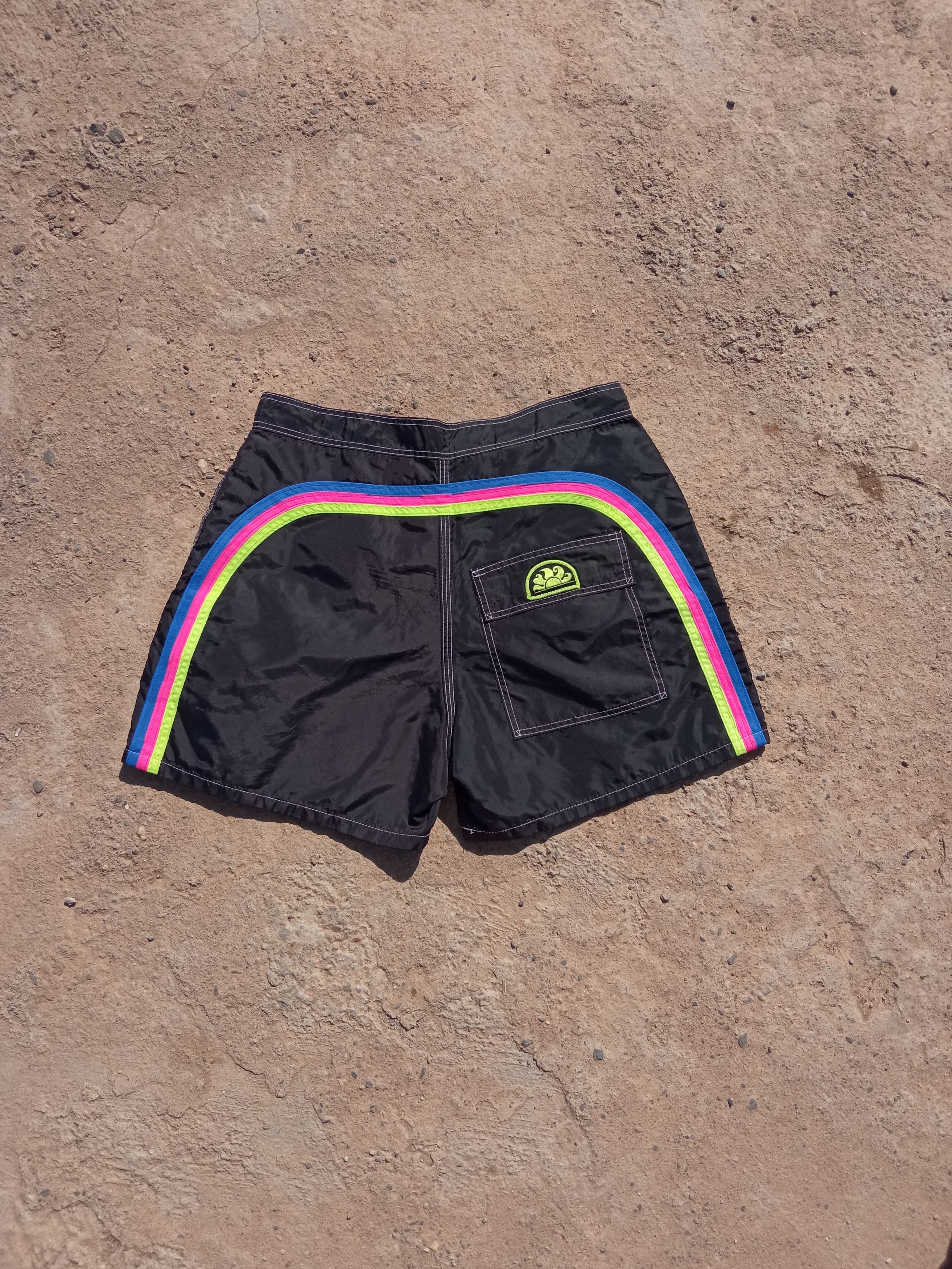 Sundek Vintage 70s Sundek swim trunk shorts Size US 30 / EU 46 - 6 Thumbnail