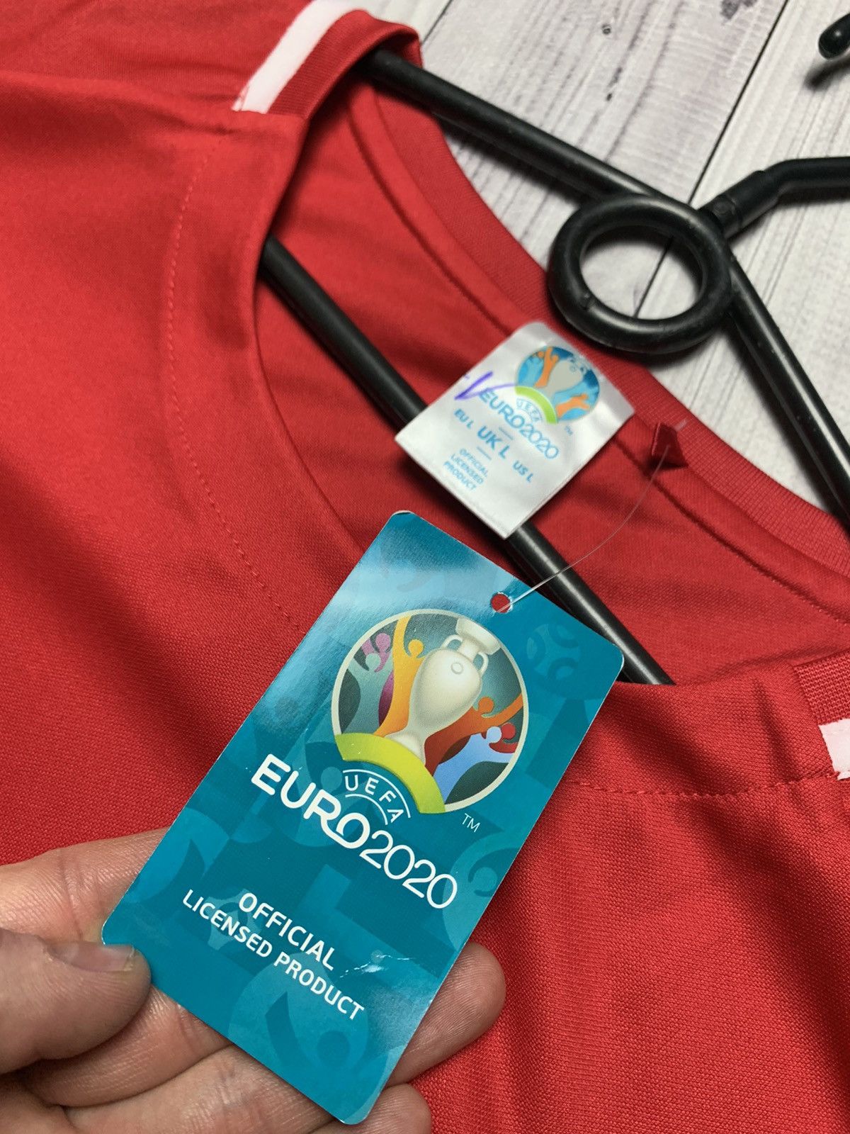 Other Spain soccer jersey Euro 2020 size L Size US L / EU 52-54 / 3 - 3 Thumbnail