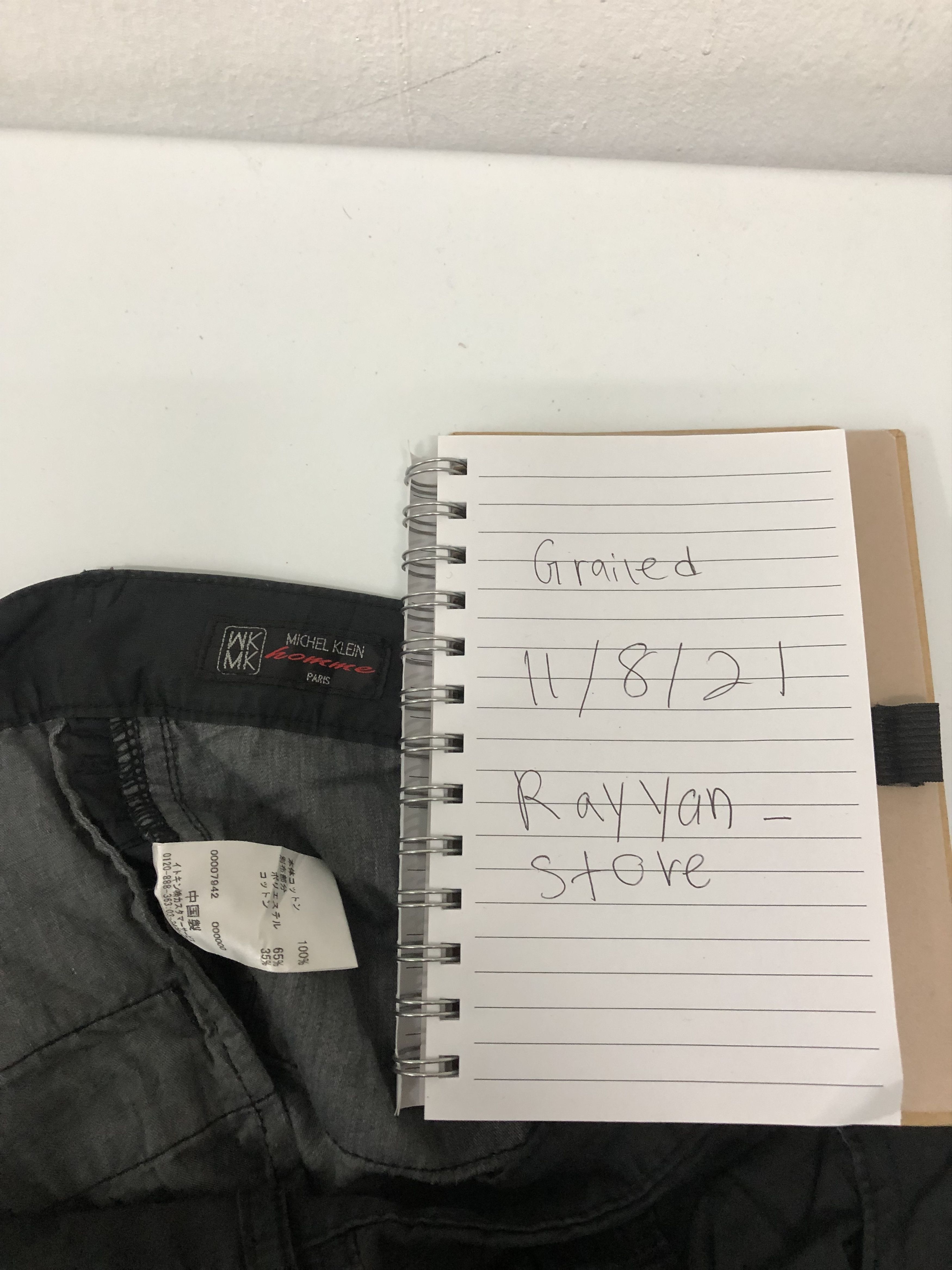 Michel Klein Michel Klein Black Cargo Multipocket pants #6184 Size US 31 - 15 Thumbnail