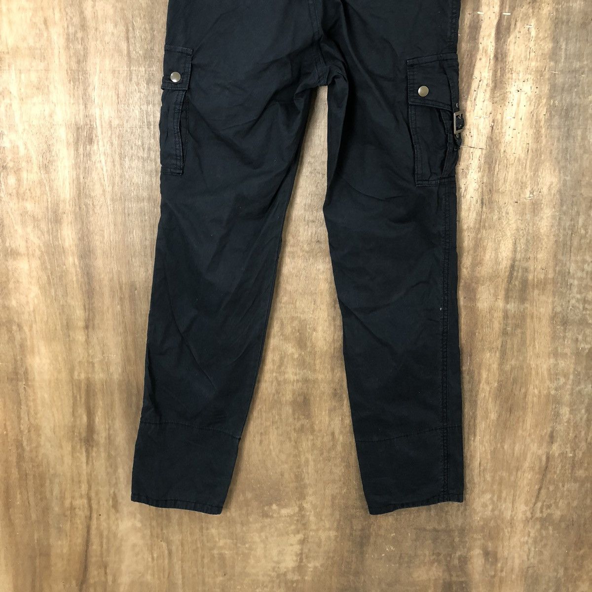 Michel Klein Michel Klein Black Cargo Multipocket pants #6184 Size US 31 - 10 Thumbnail