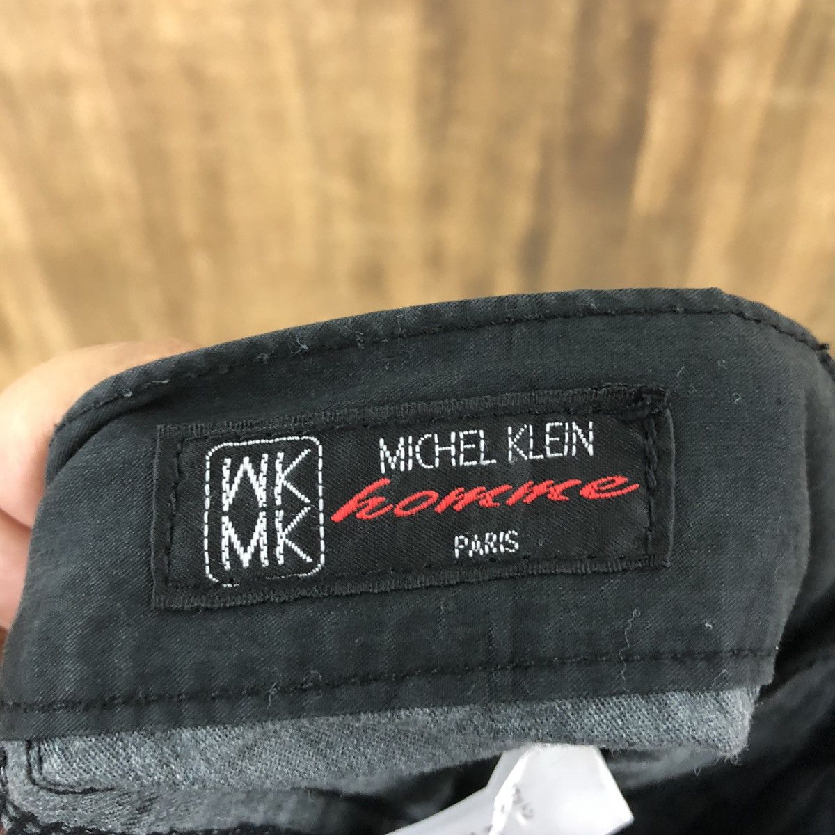 Michel Klein Michel Klein Black Cargo Multipocket pants #6184 Size US 31 - 14 Thumbnail