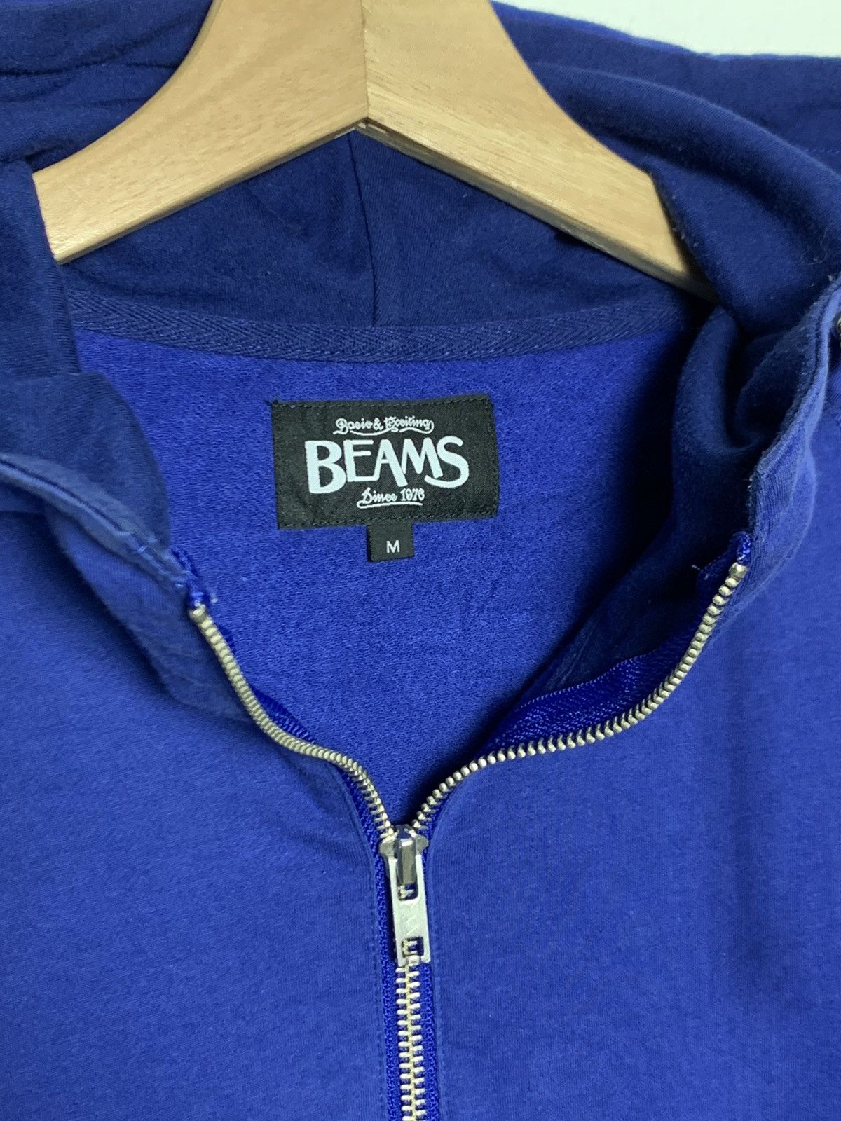Beams Plus Beams Middle Pocket Zipper Hoodies Size US M / EU 48-50 / 2 - 4 Thumbnail