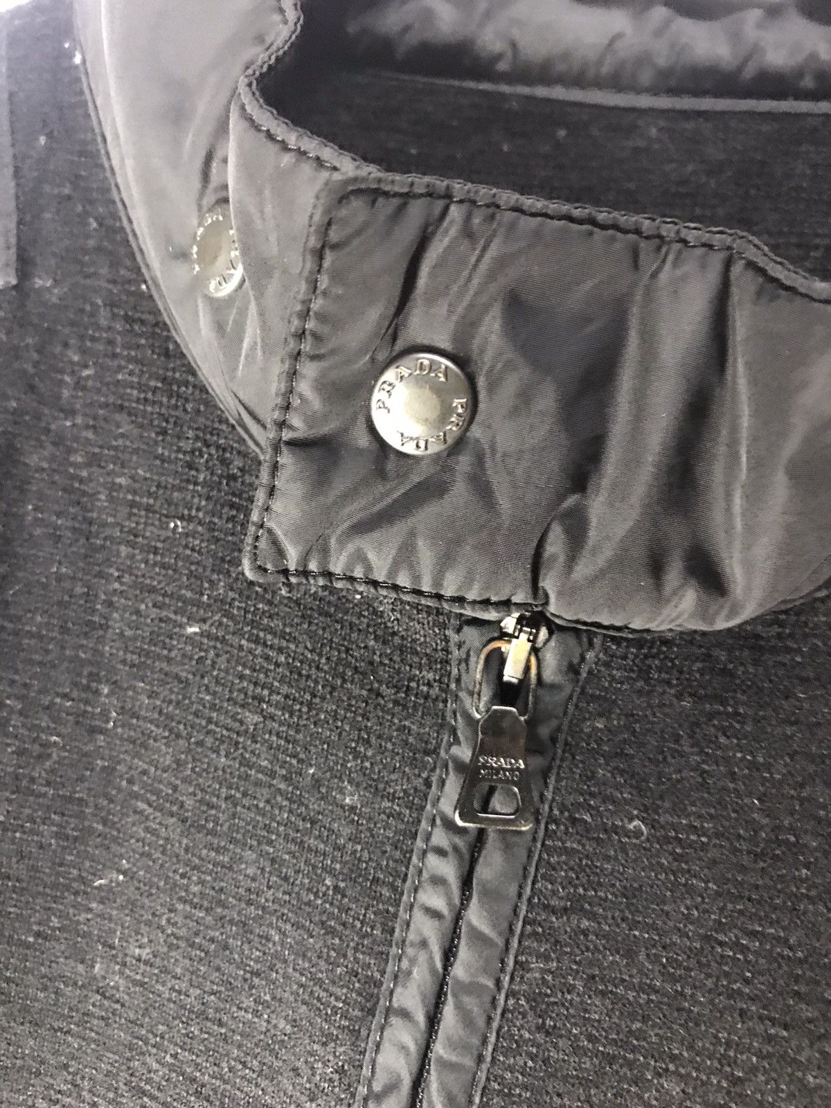 Prada 🔥BEST OFFER 🔥Prada wool knit zipper sweater Size US M / EU 48-50 / 2 - 4 Thumbnail