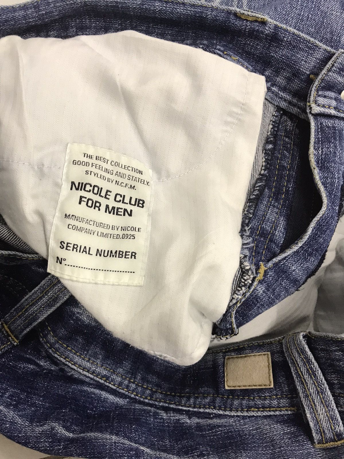 Japanese Brand Vintage Nicole Club For Men Japan Flare Jeans Size US 32 / EU 48 - 7 Thumbnail