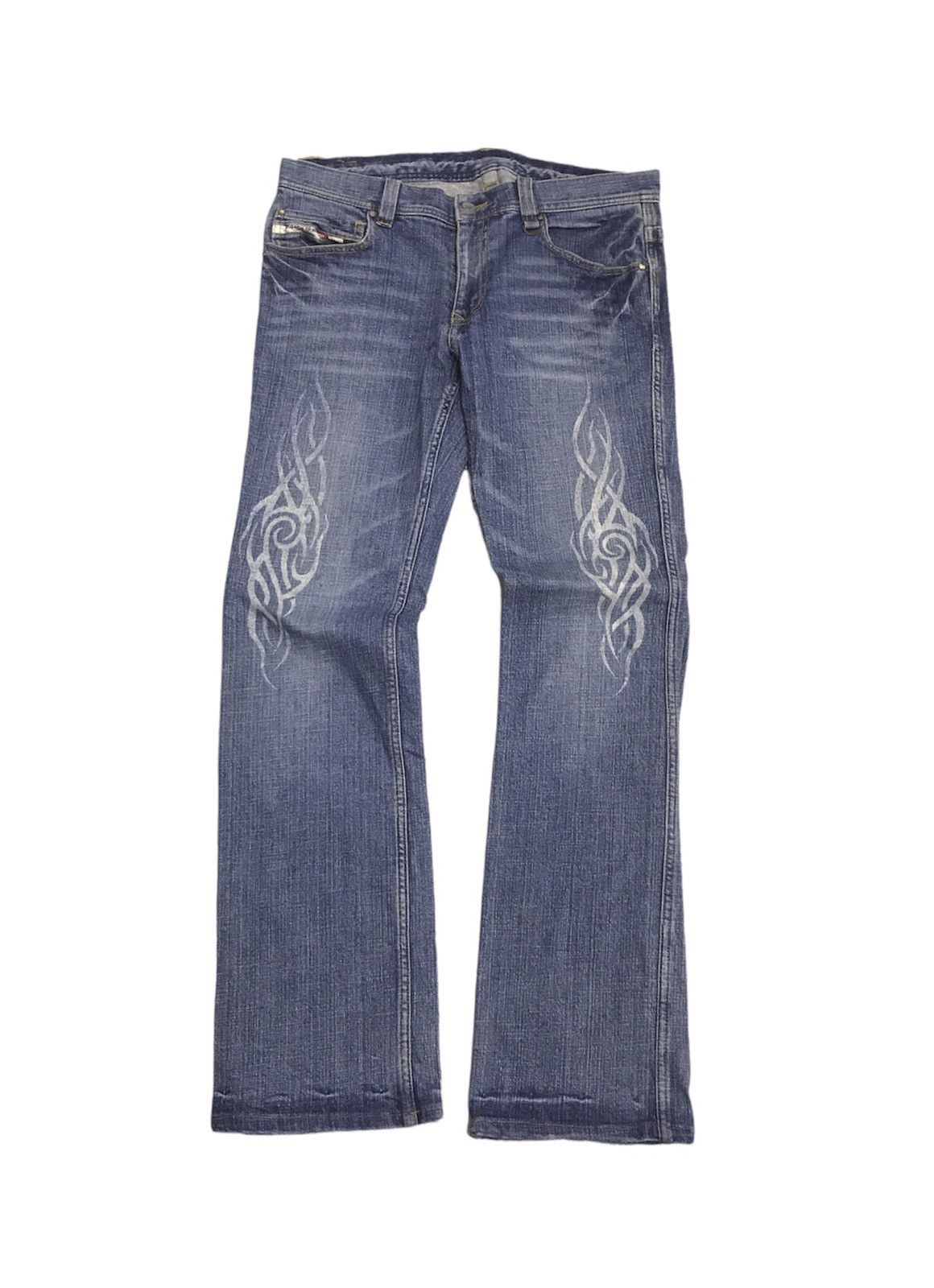 Japanese Brand Vintage Nicole Club For Men Japan Flare Jeans Size US 32 / EU 48 - 3 Thumbnail