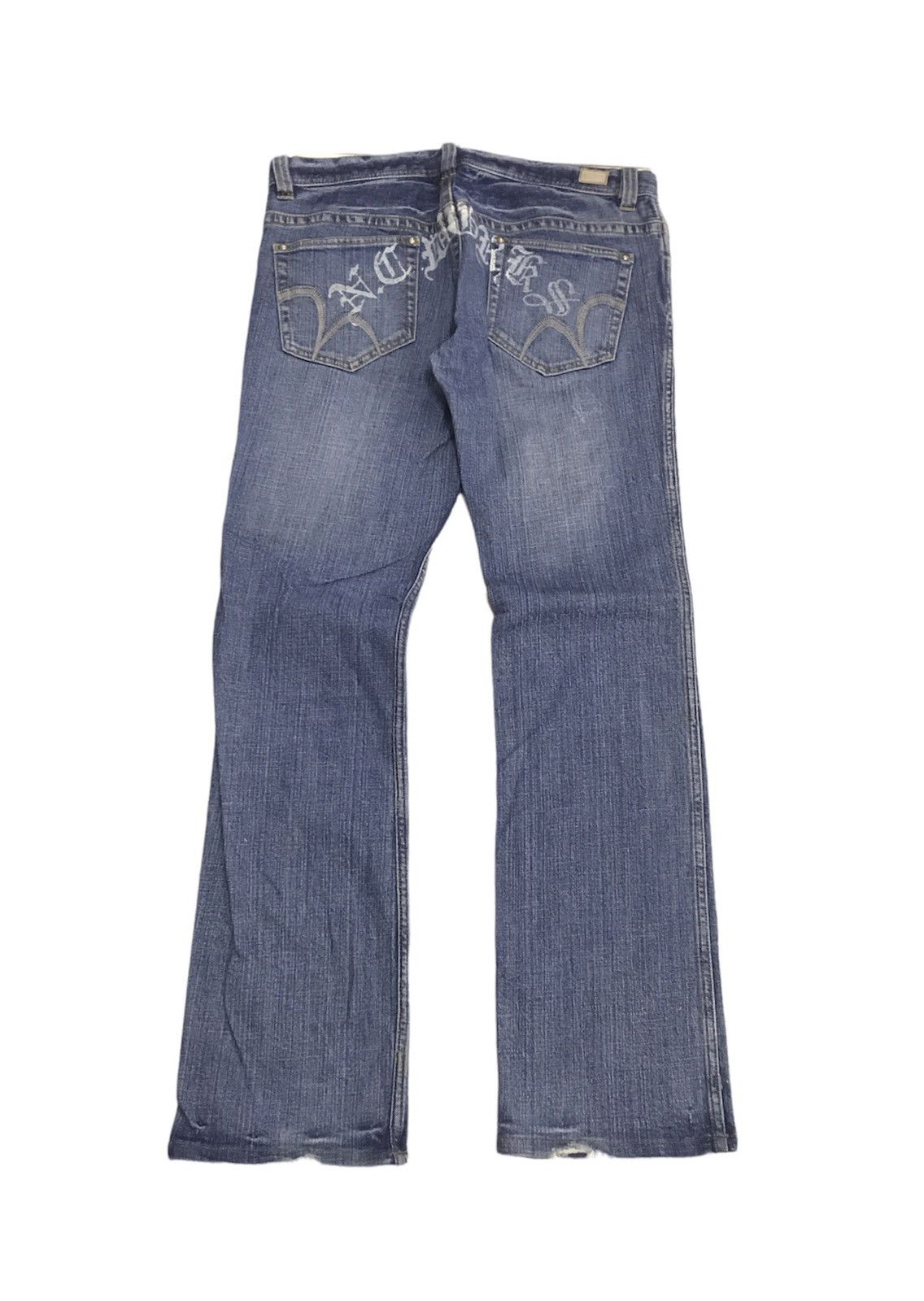 Japanese Brand Vintage Nicole Club For Men Japan Flare Jeans Size US 32 / EU 48 - 4 Thumbnail