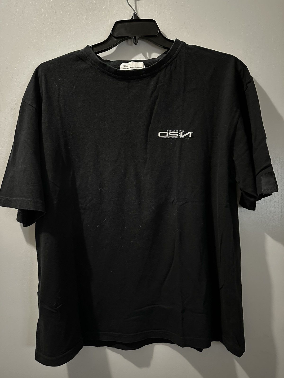 image of Guerilla Group x Guerrilla Group Guerrila Group Os-V1-01 T-Shirt Black M, Men's (Size Medium)