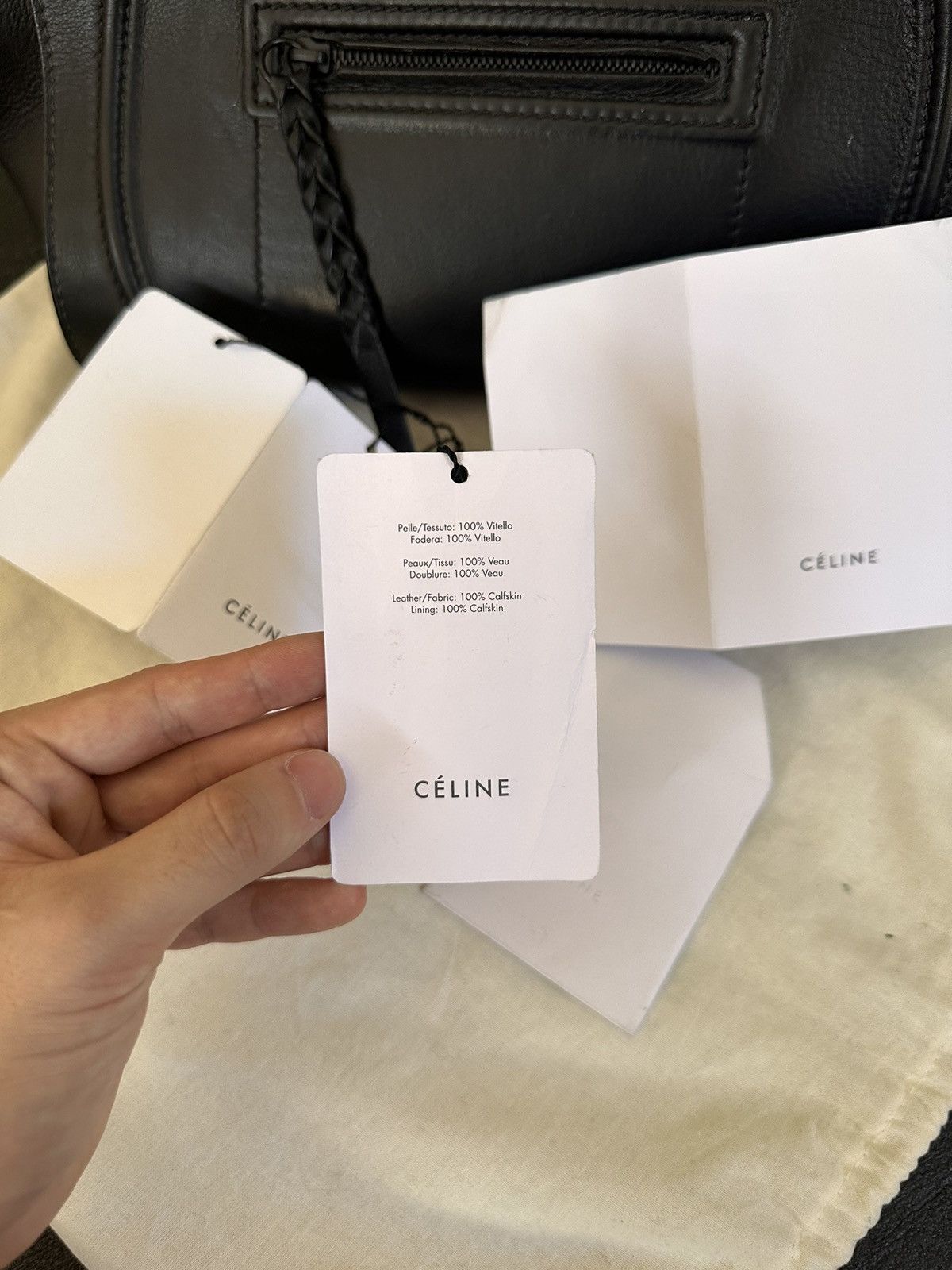 Celine CELINE PHANTOM LUGGAGE BAG MEDIUM SIZE | Grailed
