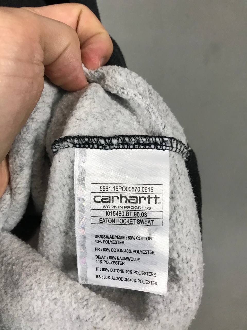 Carhartt Carhartt wip Eaton pocket streetwear sweatshirt Size US M / EU 48-50 / 2 - 5 Thumbnail