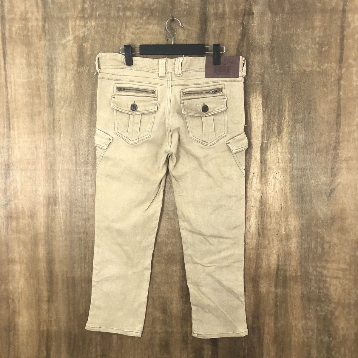 Japanese Brand And Rica Brown multipocket cargo pants #6287 Size US 32 / EU 48 - 6 Thumbnail