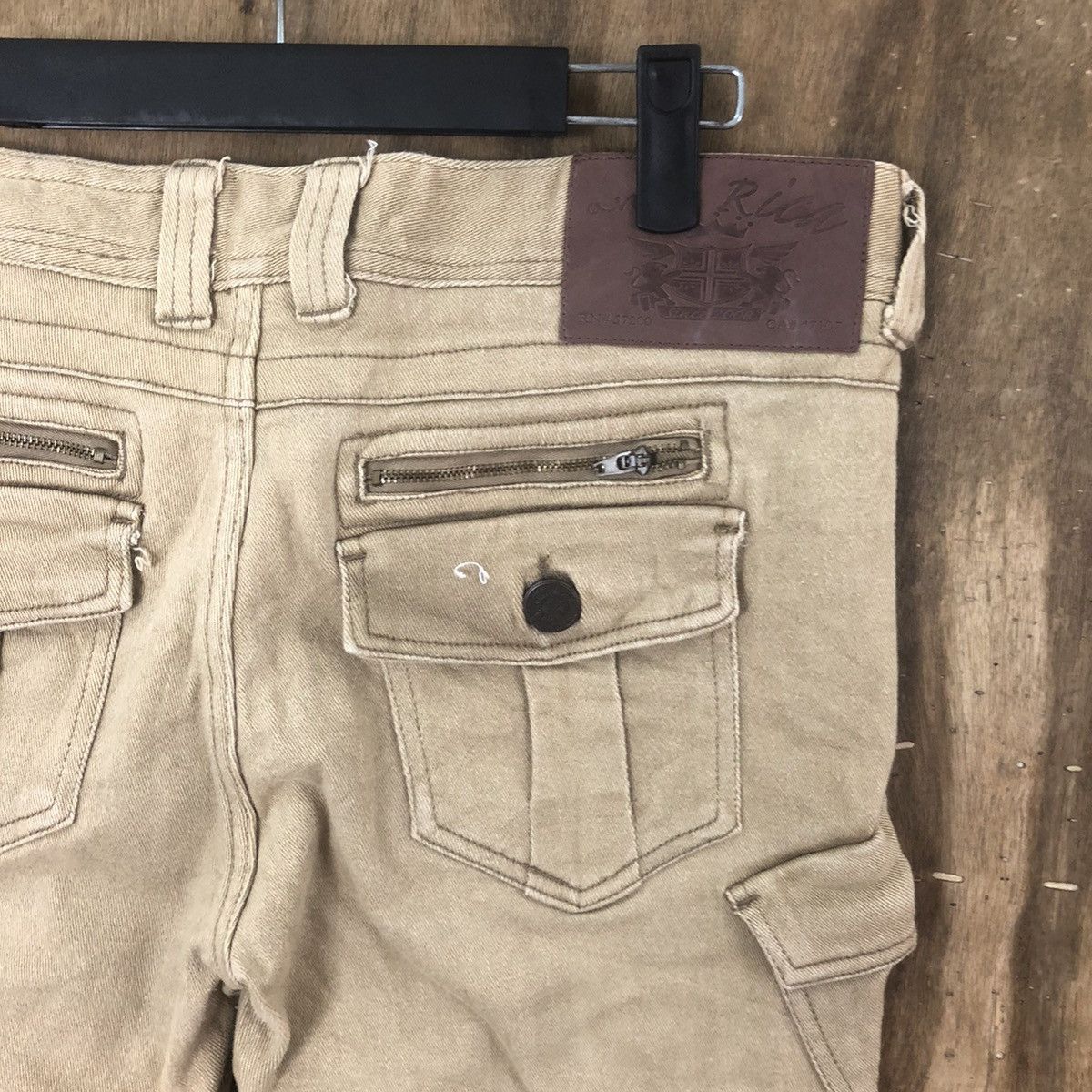 Japanese Brand And Rica Brown multipocket cargo pants #6287 Size US 32 / EU 48 - 10 Thumbnail