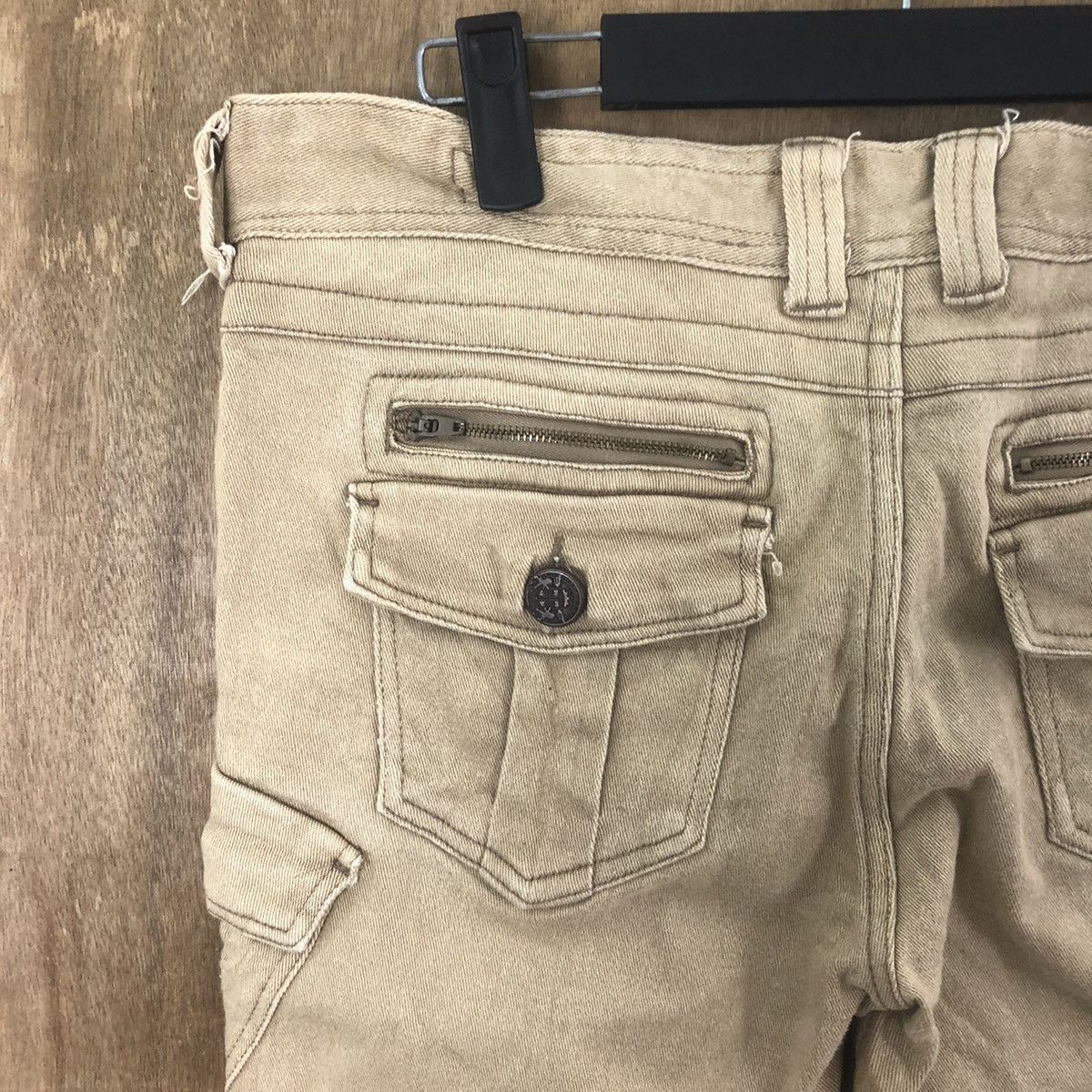 Japanese Brand And Rica Brown multipocket cargo pants #6287 Size US 32 / EU 48 - 9 Thumbnail
