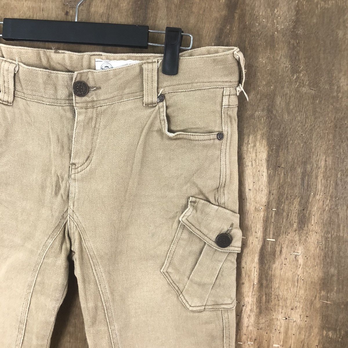 Japanese Brand And Rica Brown multipocket cargo pants #6287 Size US 32 / EU 48 - 5 Thumbnail