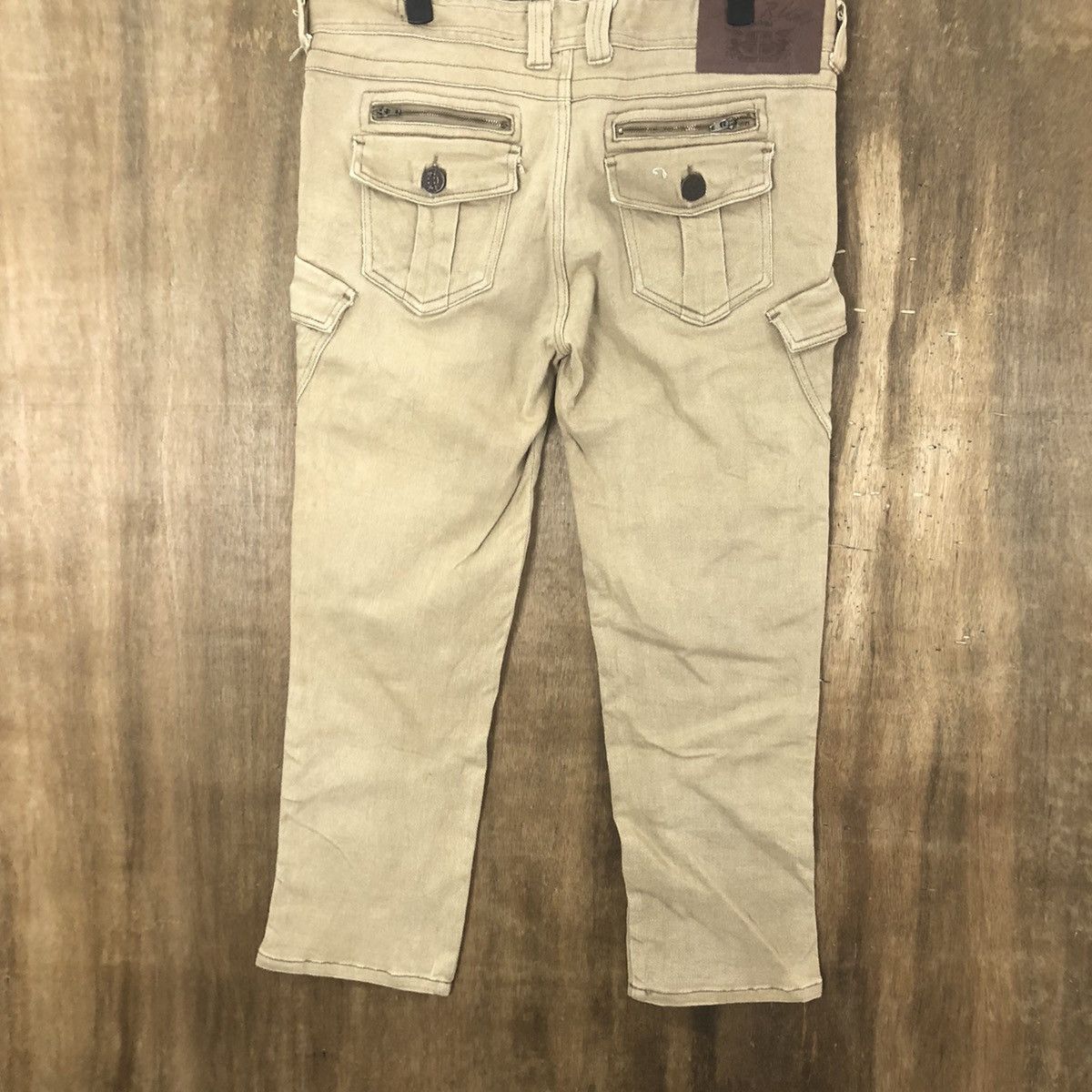 Japanese Brand And Rica Brown multipocket cargo pants #6287 Size US 32 / EU 48 - 8 Thumbnail