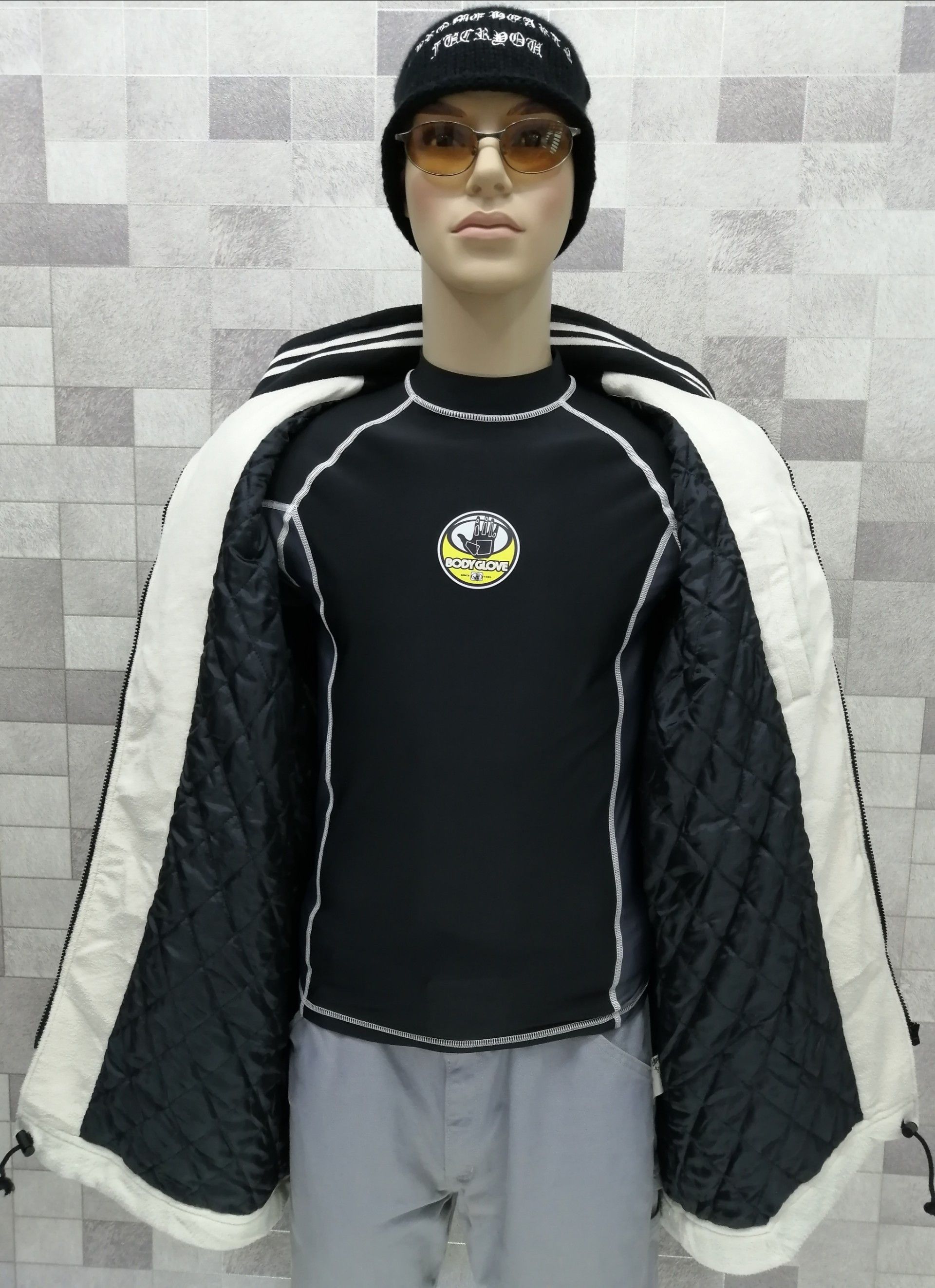 Diadora DIADORA Fleece Quilted Lined Parka Long Jacket Size US XL / EU 56 / 4 - 6 Thumbnail
