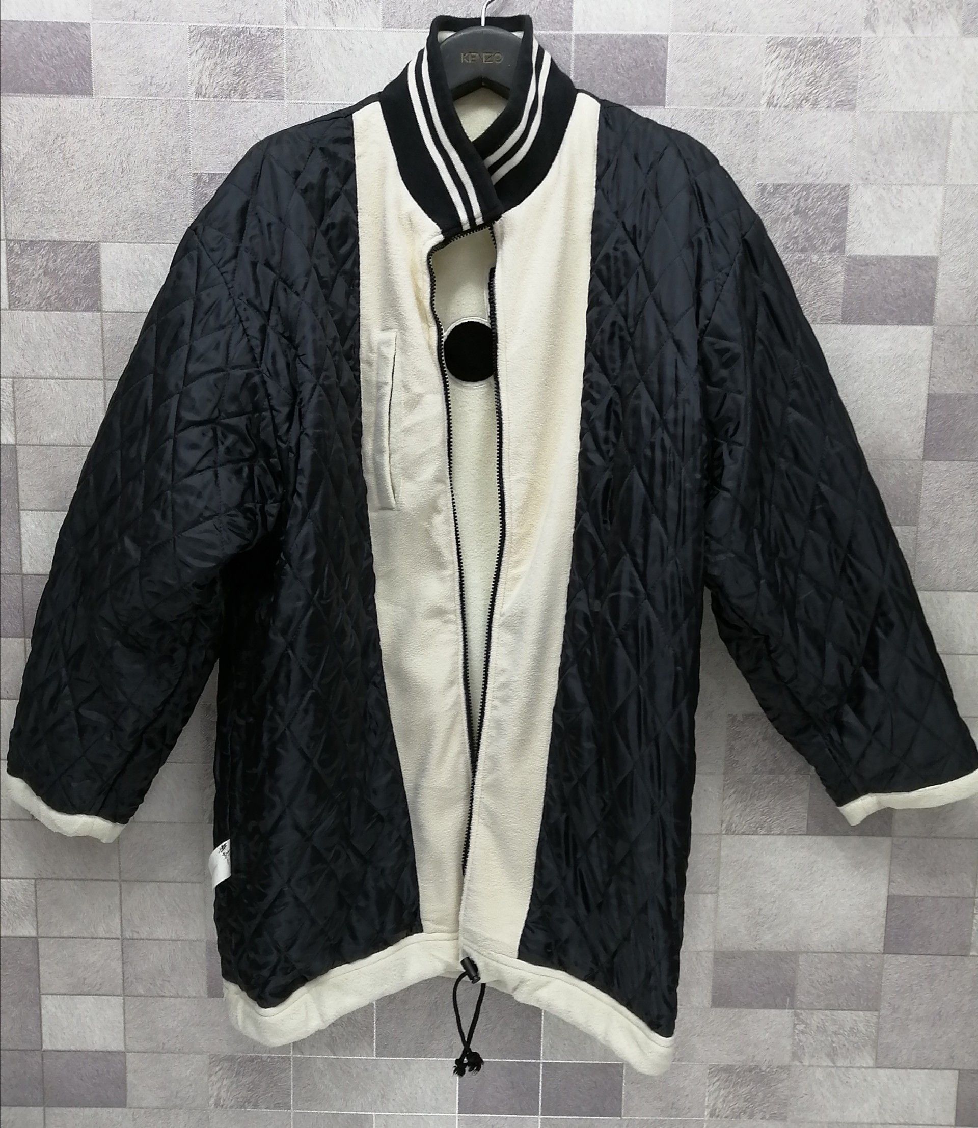 Diadora DIADORA Fleece Quilted Lined Parka Long Jacket Size US XL / EU 56 / 4 - 3 Thumbnail