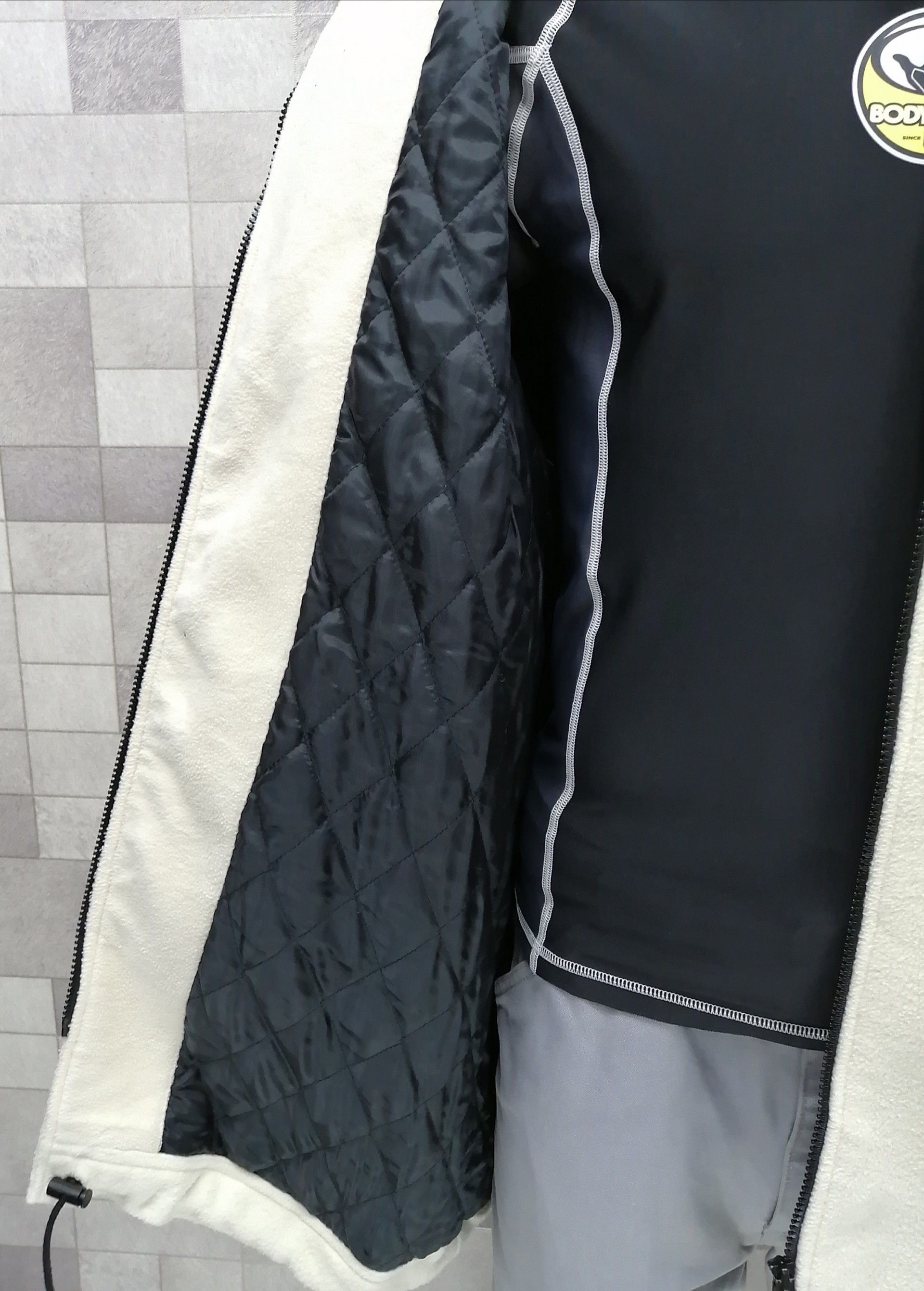 Diadora DIADORA Fleece Quilted Lined Parka Long Jacket Size US XL / EU 56 / 4 - 8 Thumbnail
