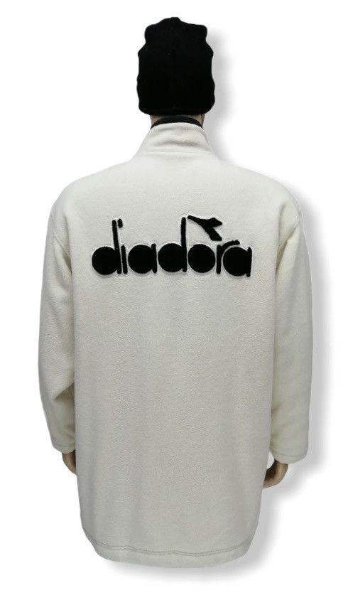 Diadora DIADORA Fleece Quilted Lined Parka Long Jacket Size US XL / EU 56 / 4 - 1 Thumbnail