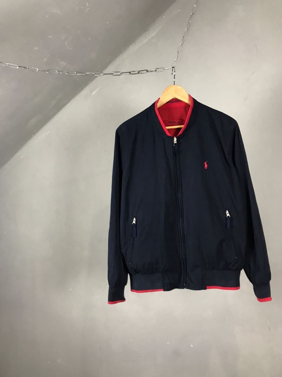 Polo Ralph Lauren Polo Ralph Lauren two-sided luxury bomber Size US M / EU 48-50 / 2 - 2 Thumbnail