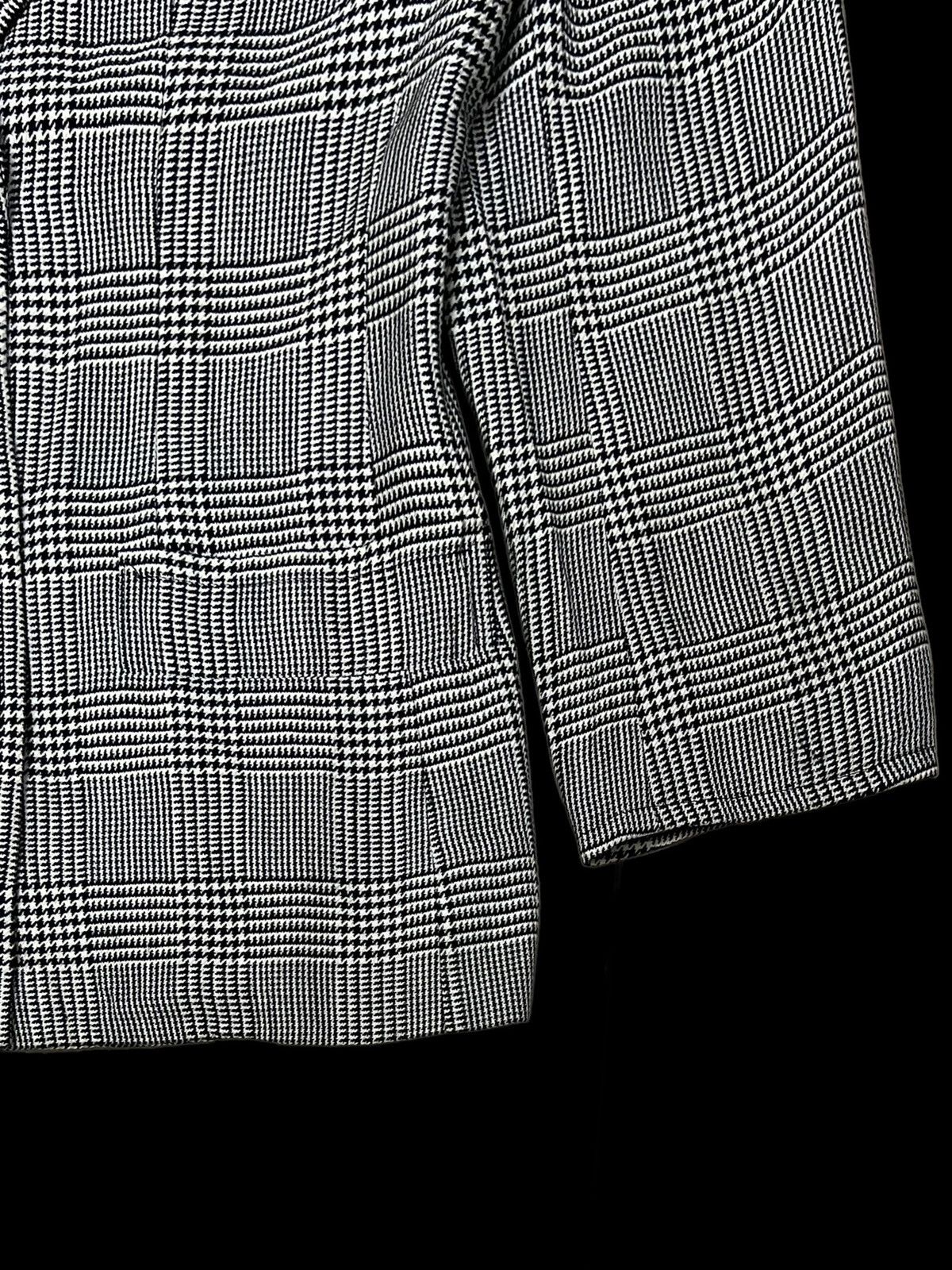 Yves Saint Laurent YVES SAINT LAURENT DIFFUSION FEMMES HOUNDSTOOTH COATS JACKET Size M / US 6-8 / IT 42-44 - 10 Thumbnail