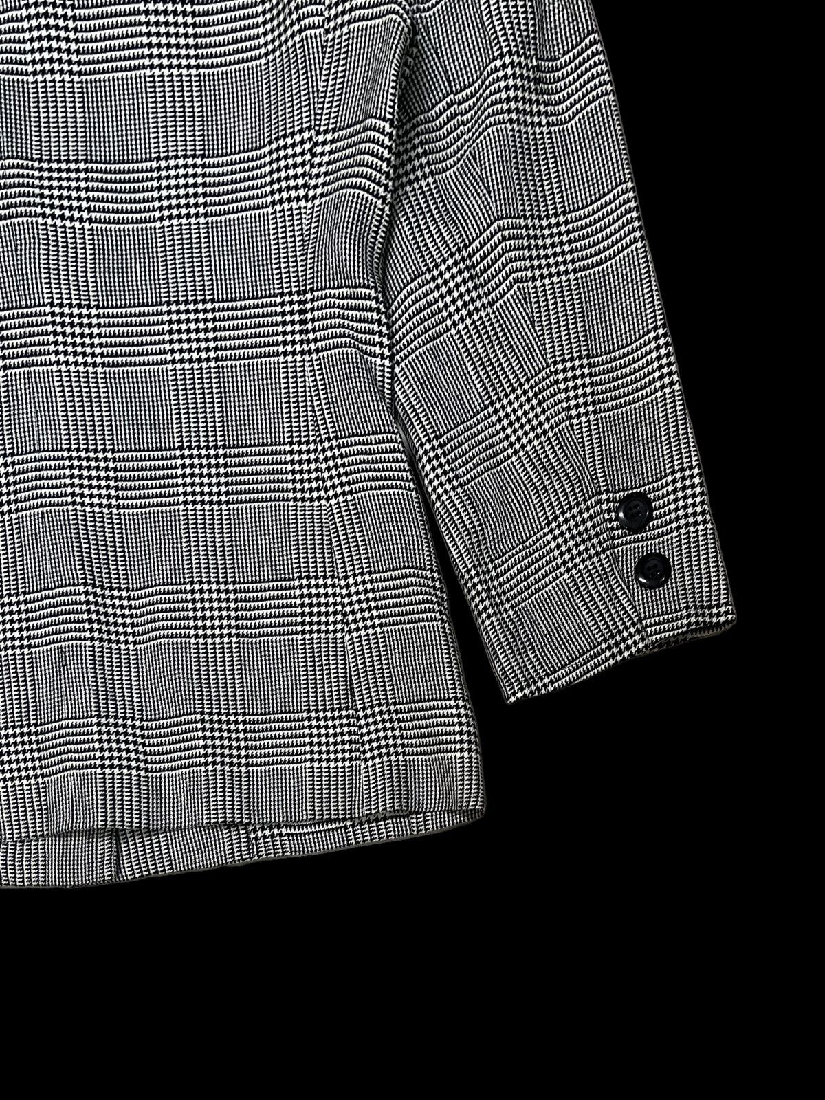 Yves Saint Laurent YVES SAINT LAURENT DIFFUSION FEMMES HOUNDSTOOTH COATS JACKET Size M / US 6-8 / IT 42-44 - 12 Thumbnail