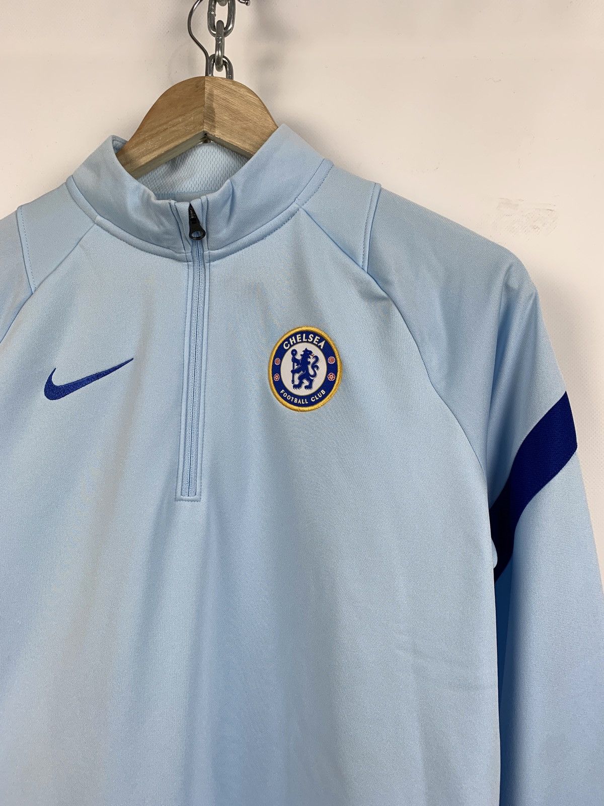Chelsea Soccer Nike Chelsea Training Fleece Long Sleeve Shirt Size US M / EU 48-50 / 2 - 4 Thumbnail