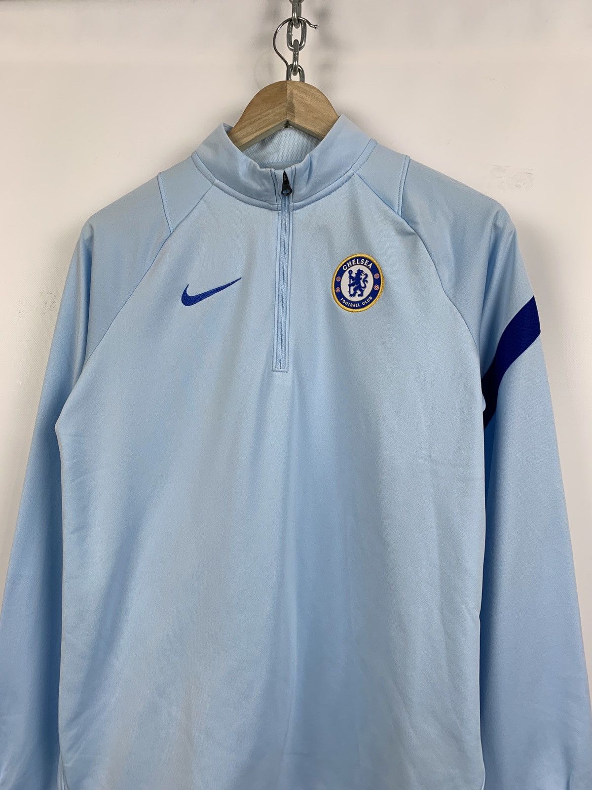 Chelsea Soccer Nike Chelsea Training Fleece Long Sleeve Shirt Size US M / EU 48-50 / 2 - 2 Thumbnail