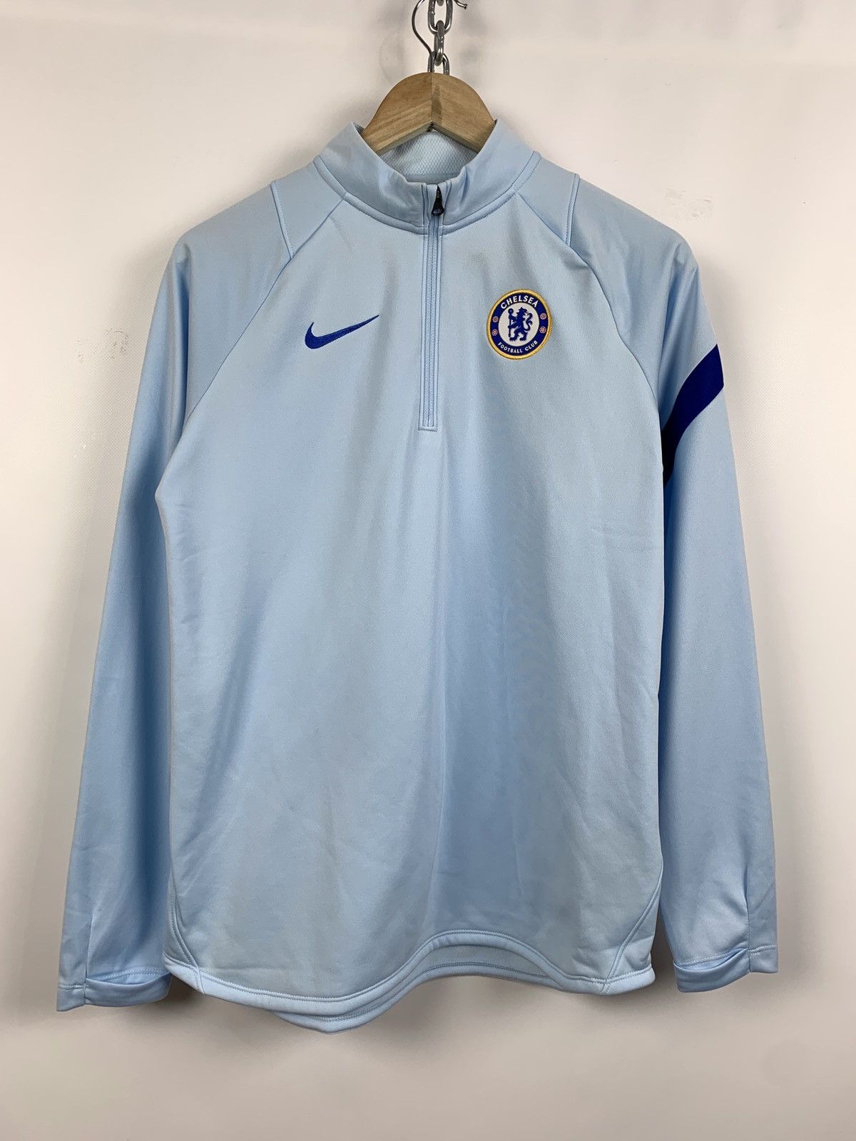 Chelsea Soccer Nike Chelsea Training Fleece Long Sleeve Shirt Size US M / EU 48-50 / 2 - 1 Thumbnail