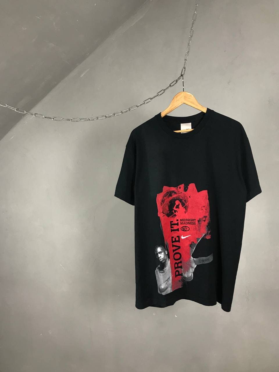 Vintage Nike vintage sportwear overprinted basketball tee Size US XL / EU 56 / 4 - 1 Thumbnail
