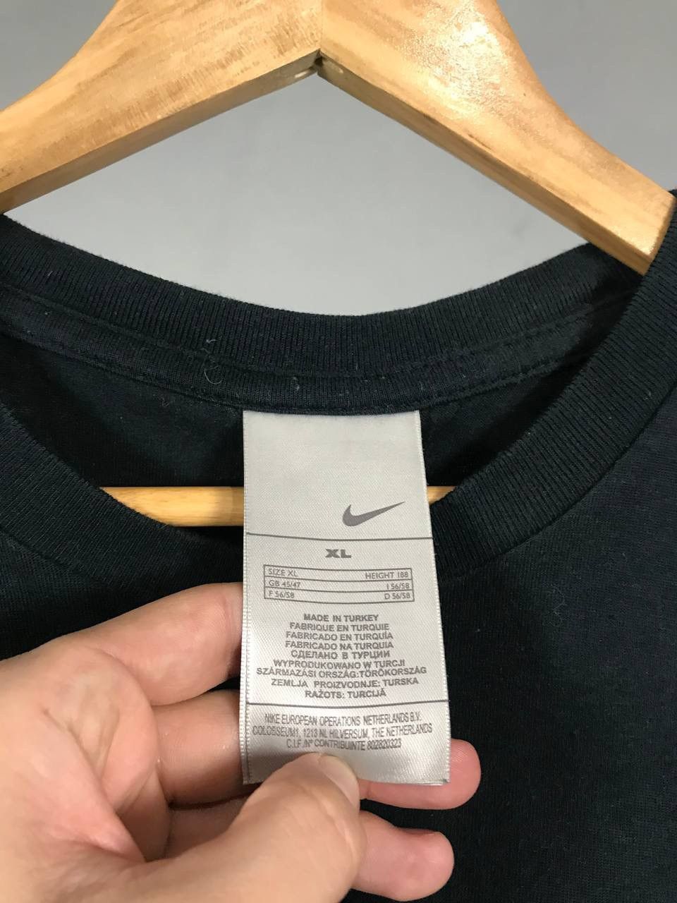 Vintage Nike vintage sportwear overprinted basketball tee Size US XL / EU 56 / 4 - 5 Thumbnail