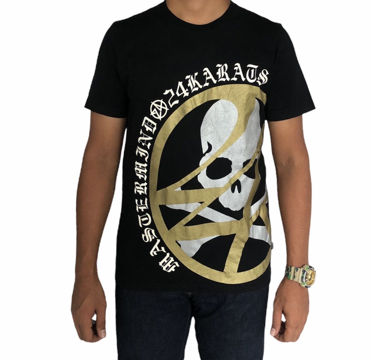 Mastermind Japan OG Mastermind JAPAN x 24karats TEE Size US M / EU 48-50 / 2 - 2 Thumbnail
